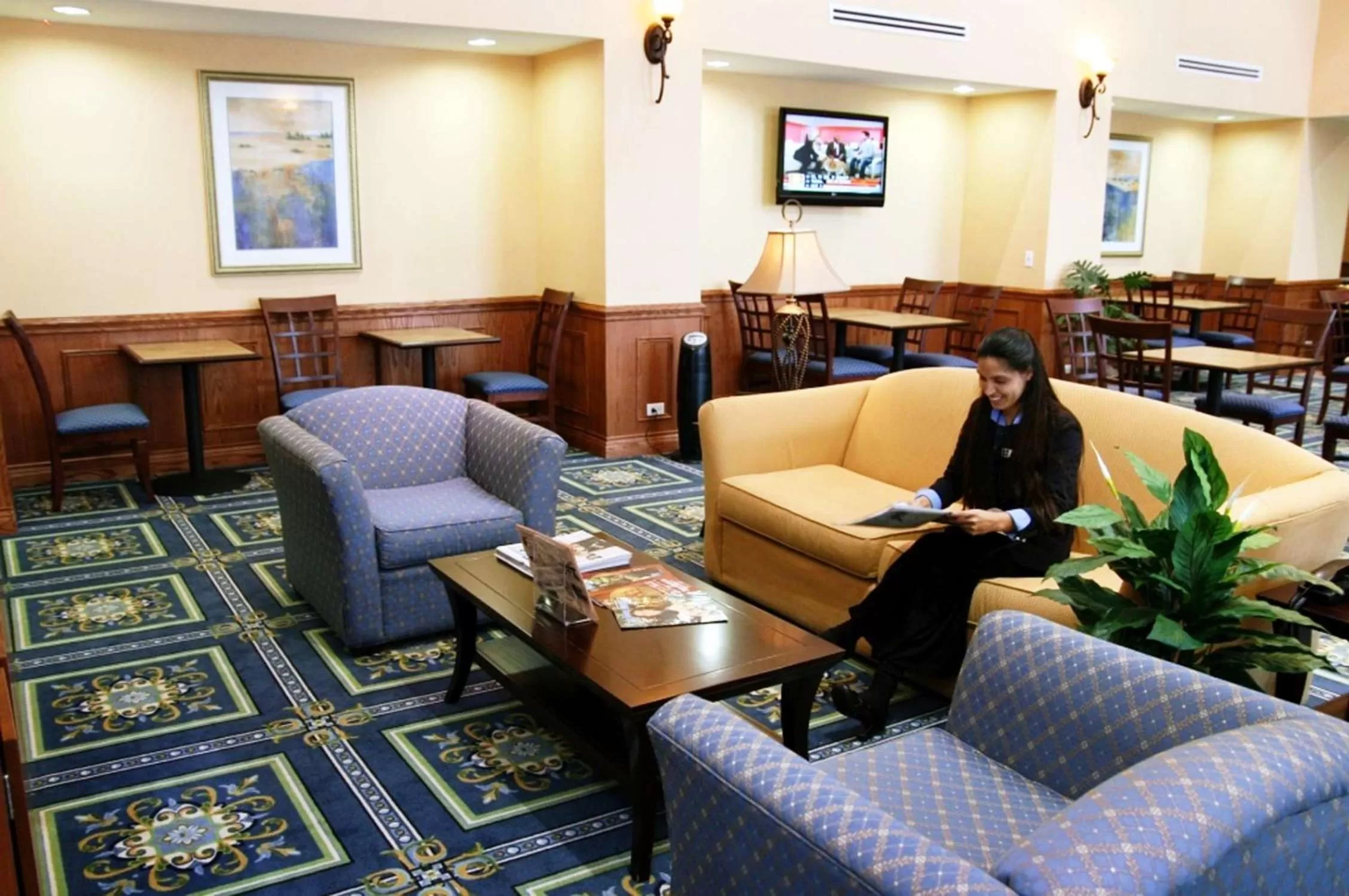Lobby or reception in Hampton Inn Dallas-Rockwall