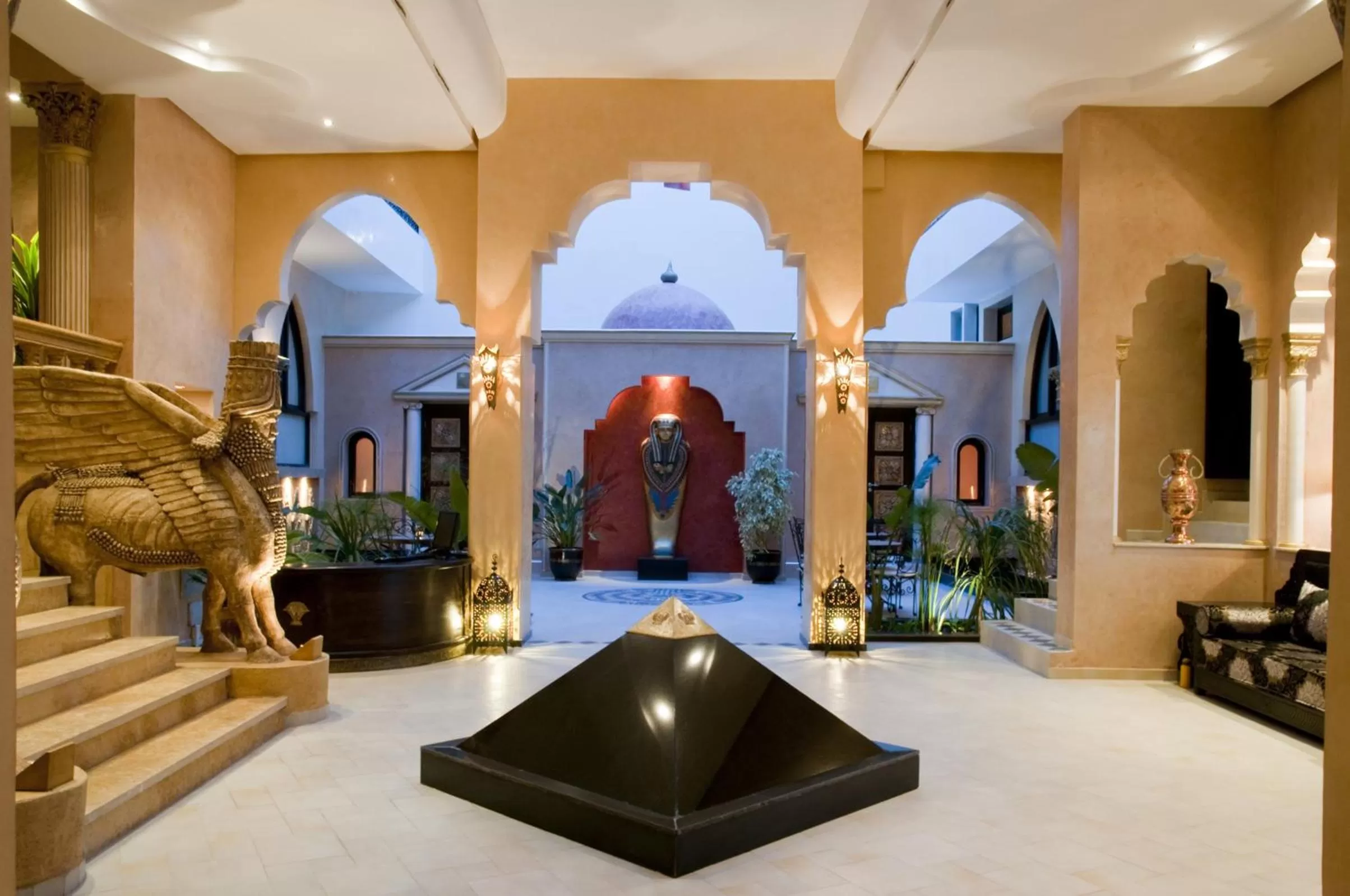 Lobby or reception in Le Temple Des Arts