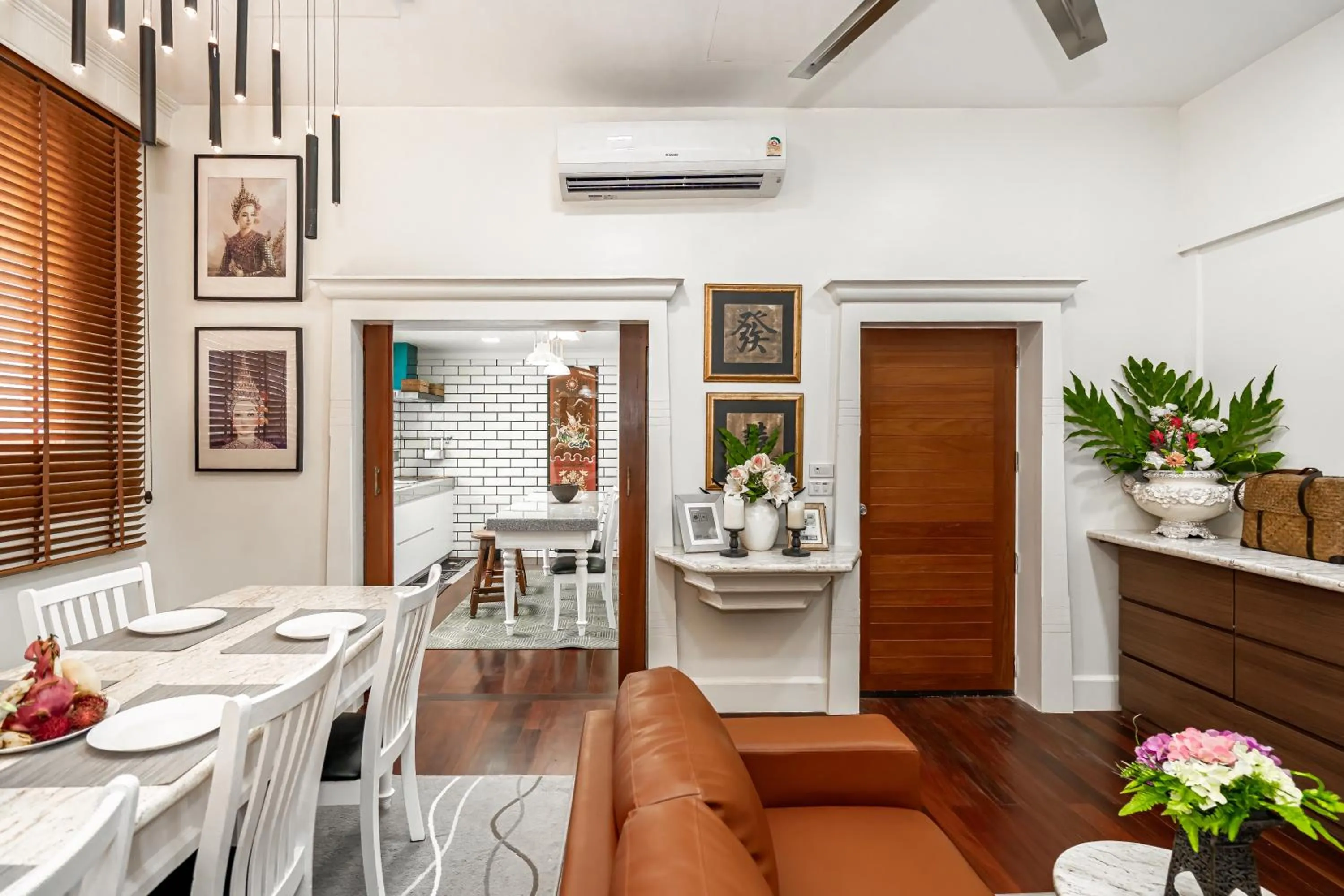 Seating area in The Color Kata