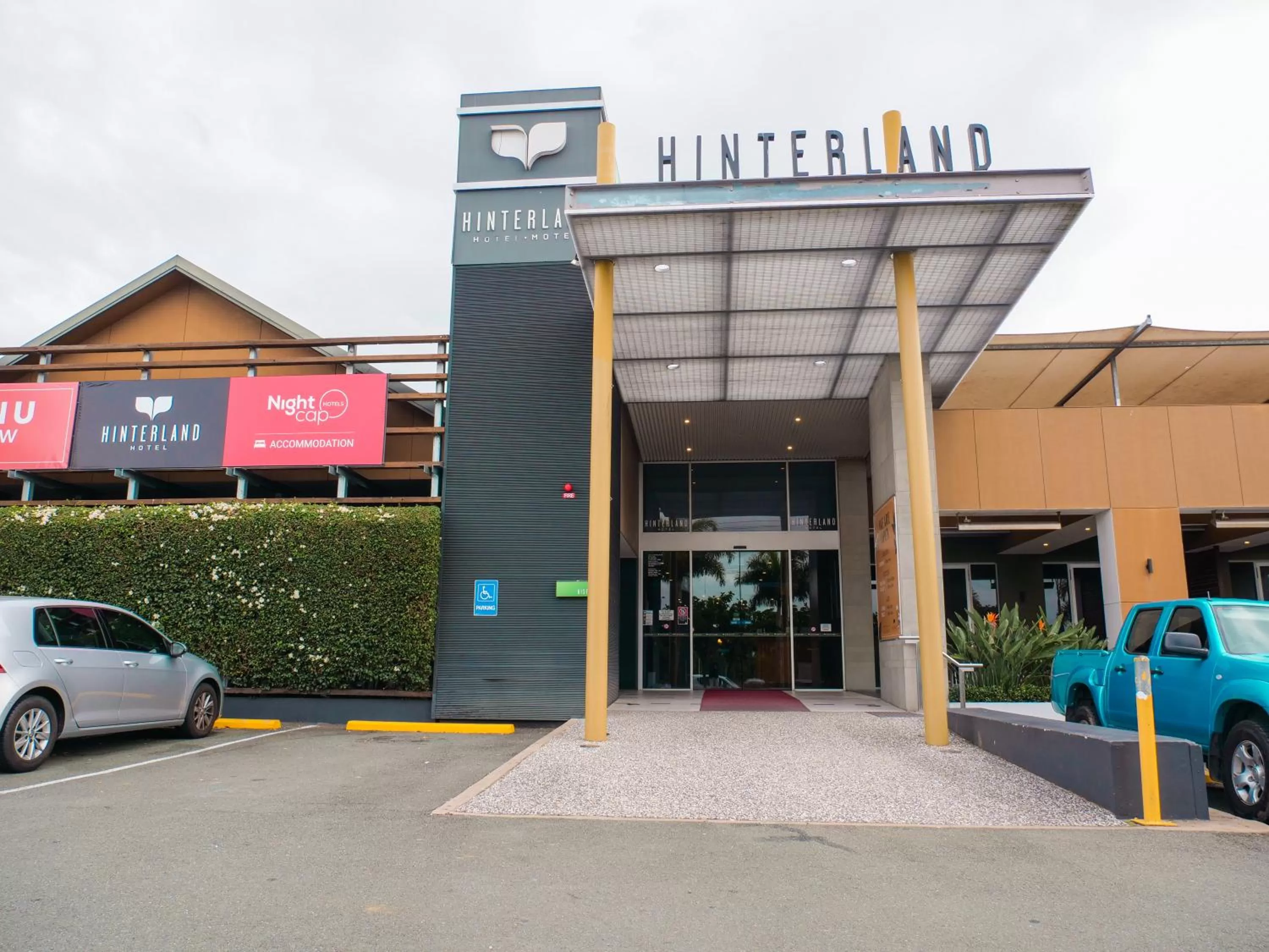 Property building in Nightcap at Hinterland Hotel Nerang
