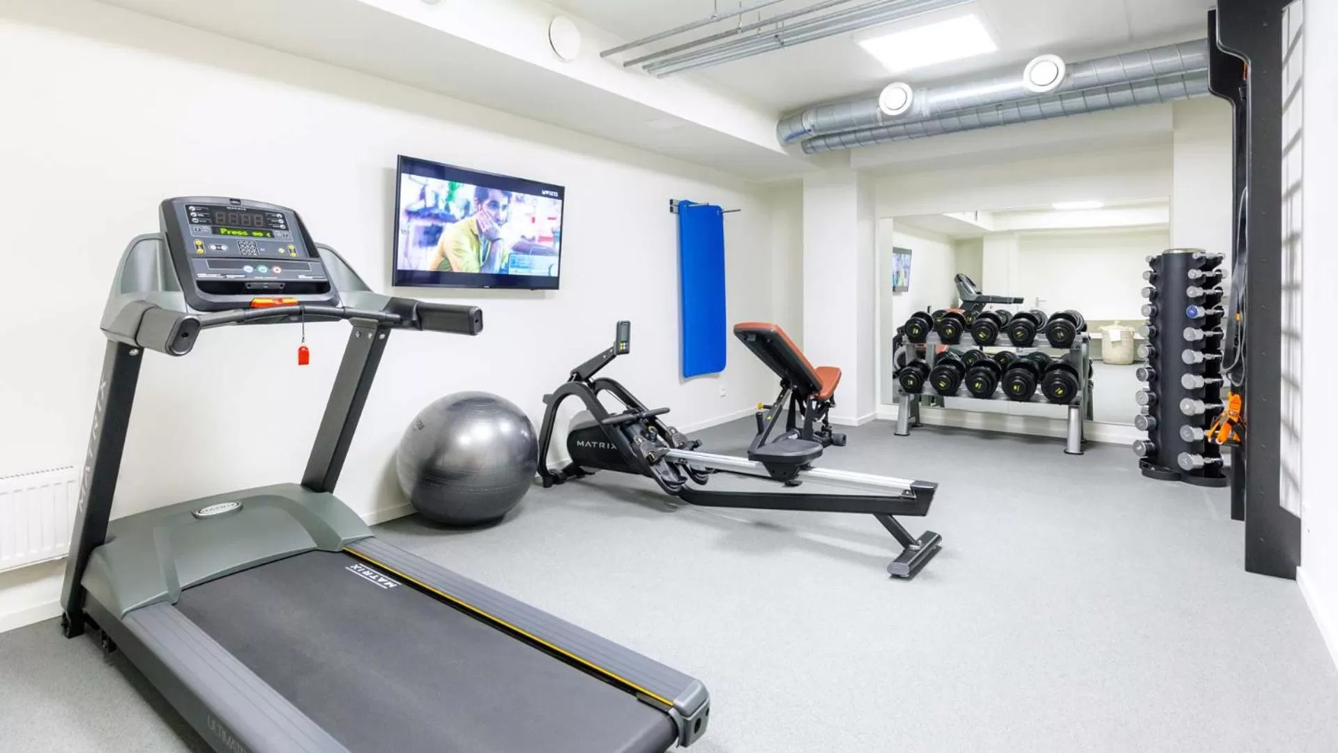 Fitness centre/facilities in Dorpat Hotel