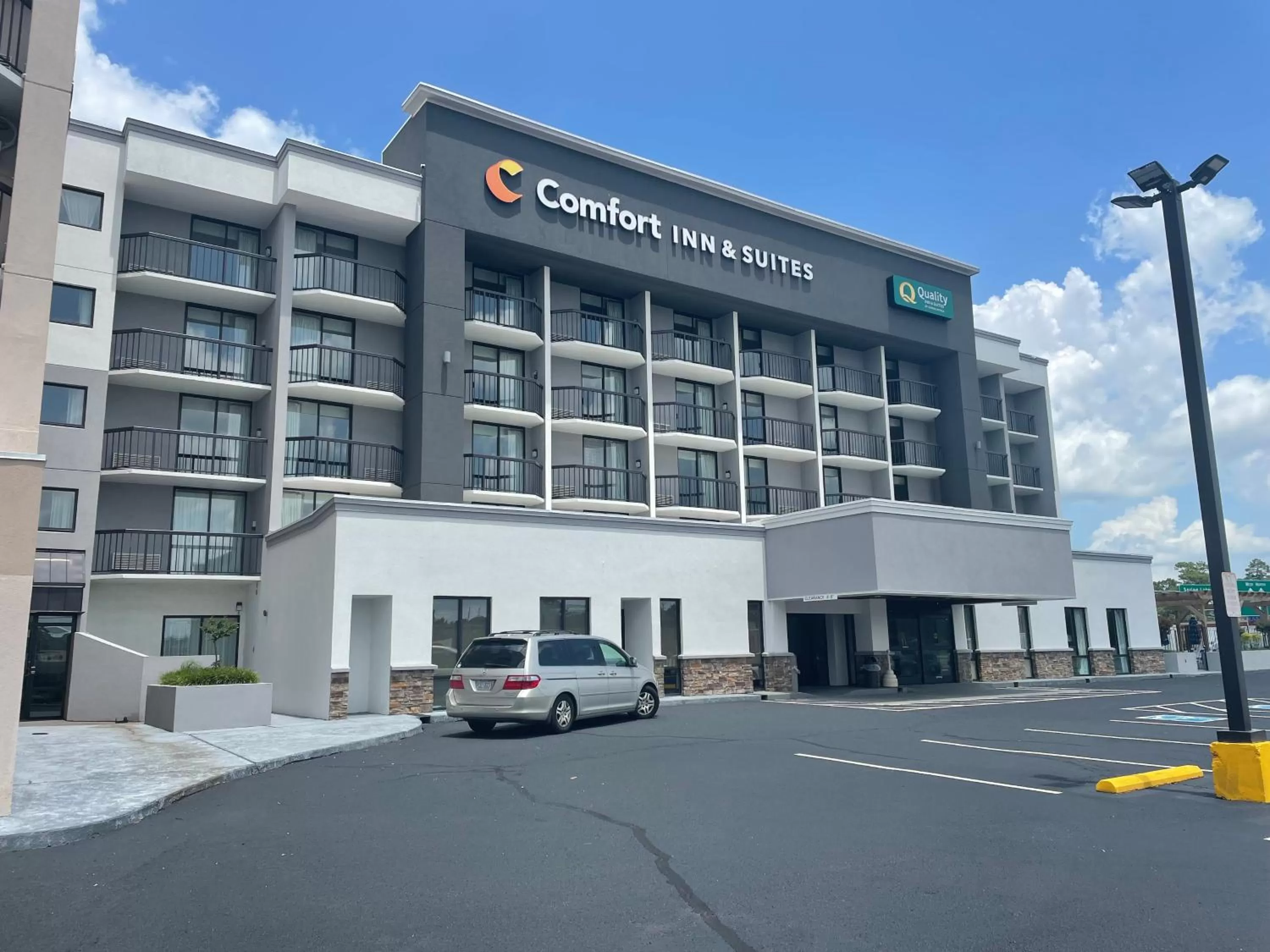 Property building in Comfort Inn & Suites Spring Lake - Fayetteville near Fort Bragg