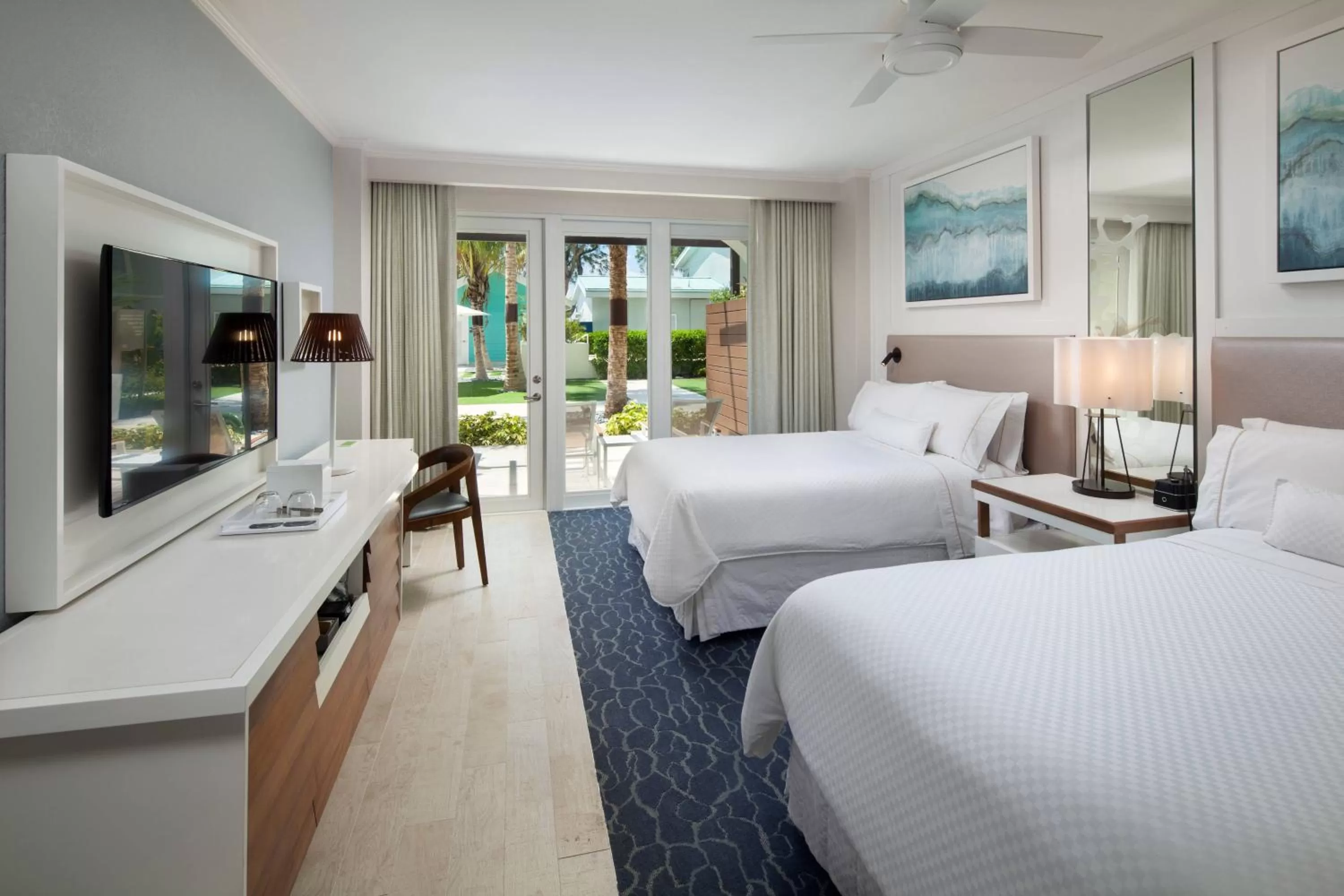 Swimming pool, Bed in The Westin Grand Cayman Seven Mile Beach Resort & Spa