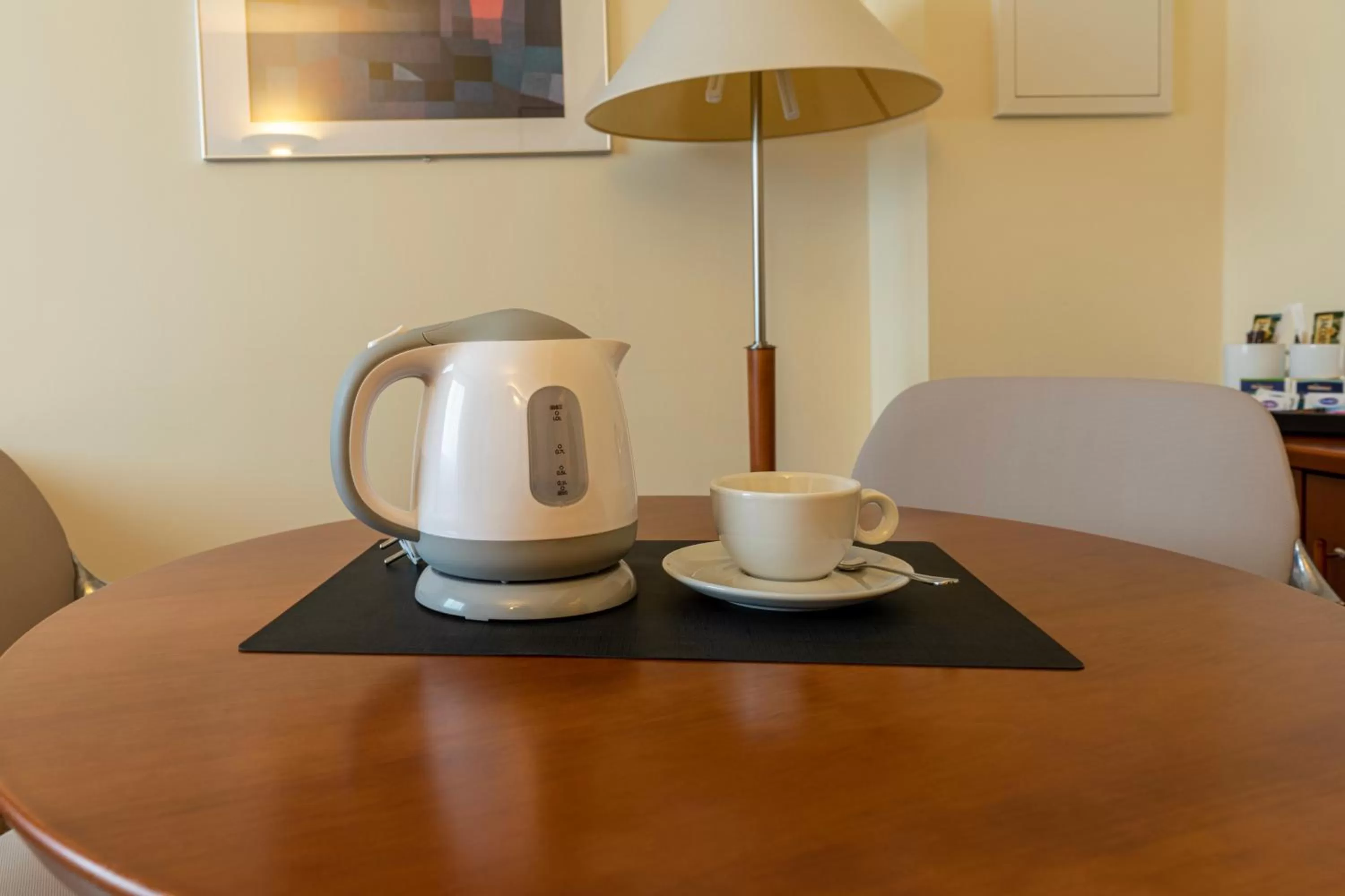 Coffee/tea facilities in Globana Airport Hotel