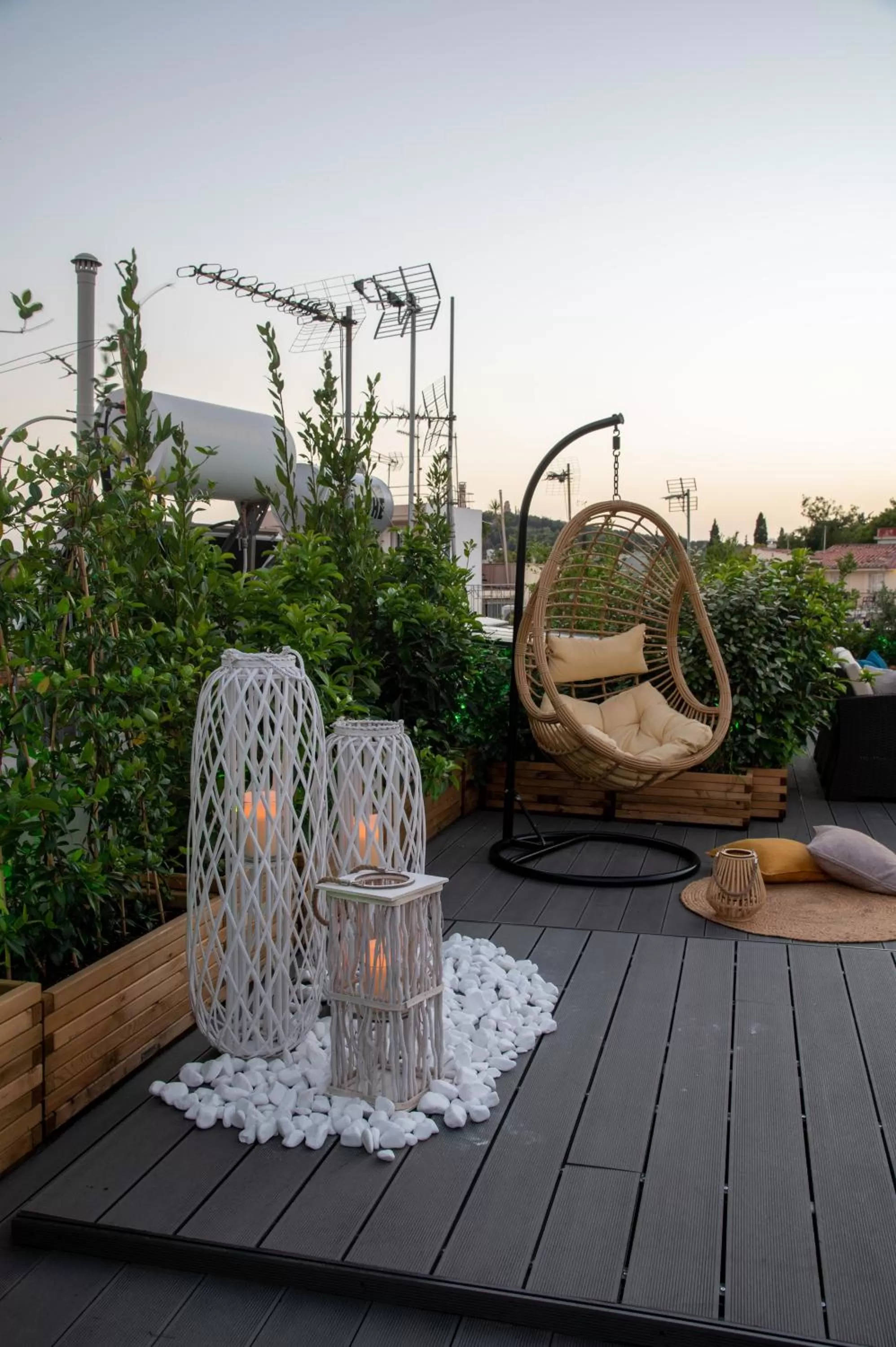 Balcony/Terrace in Plaka Arch Suites