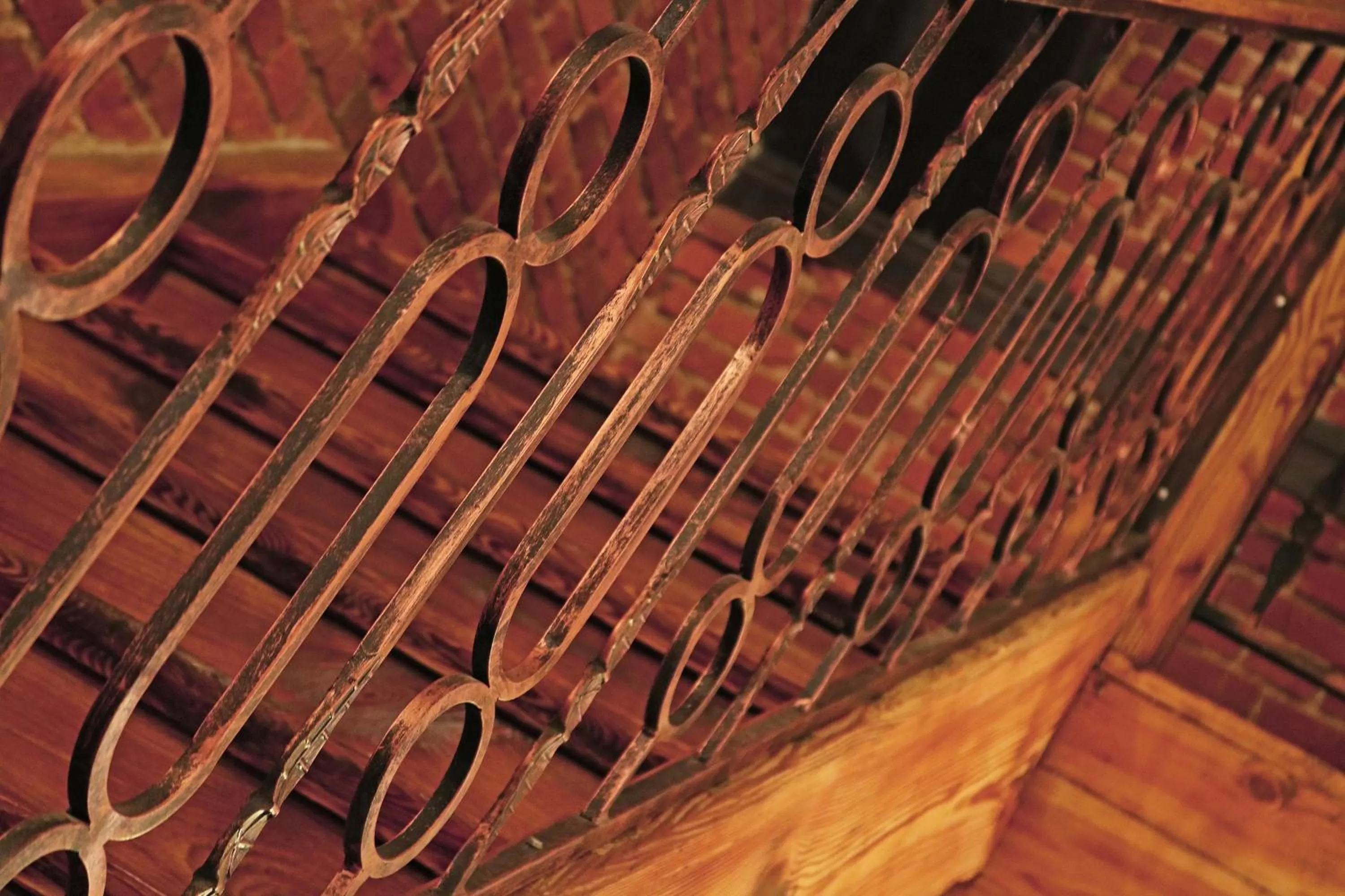 Decorative detail in Willa Stara Przepompownia