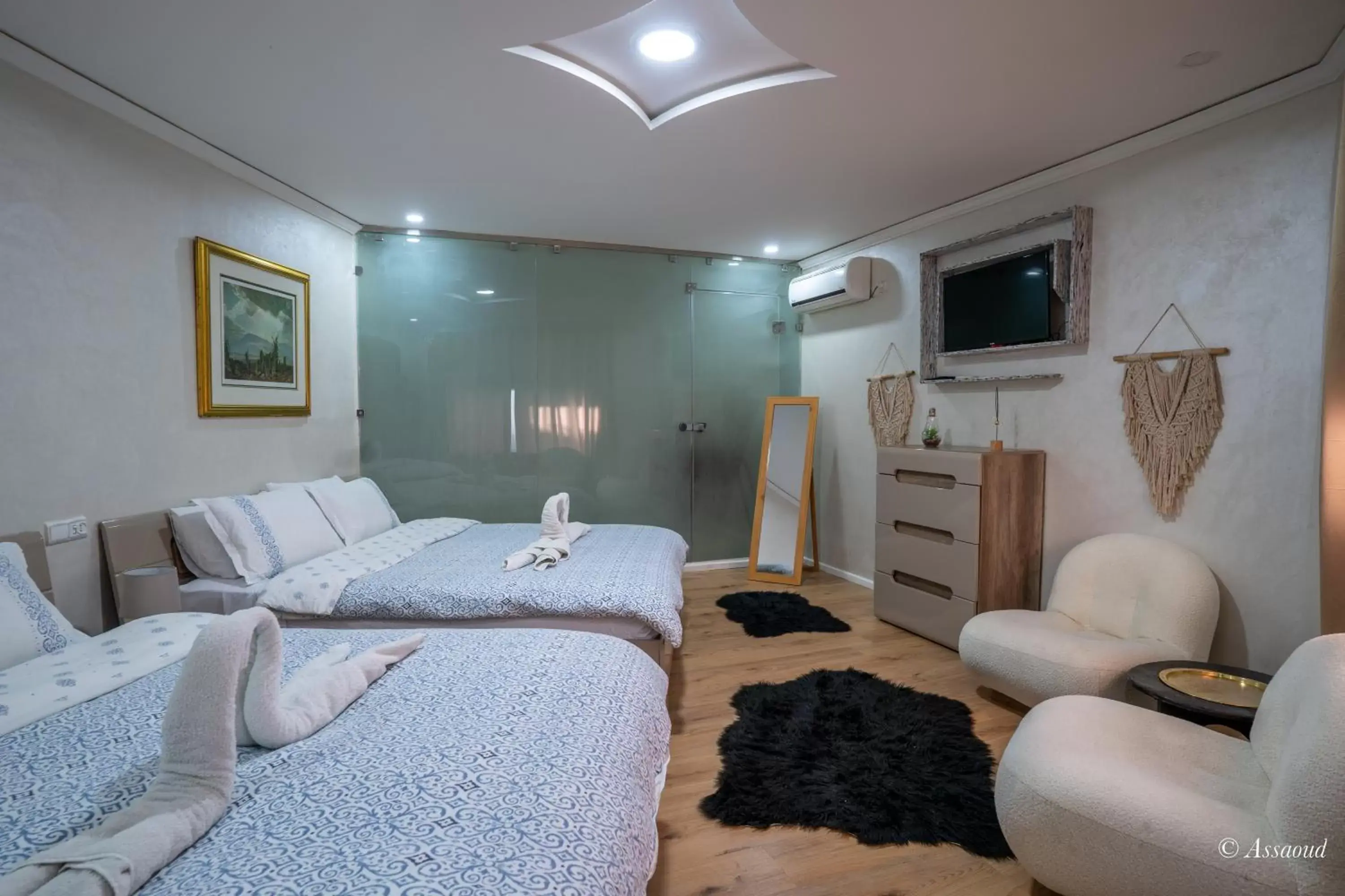 Double or Twin Room with Pool View in Hôtel ZIRYAB Double or Twin Room with Pool View in Hôtel ZIRYAB