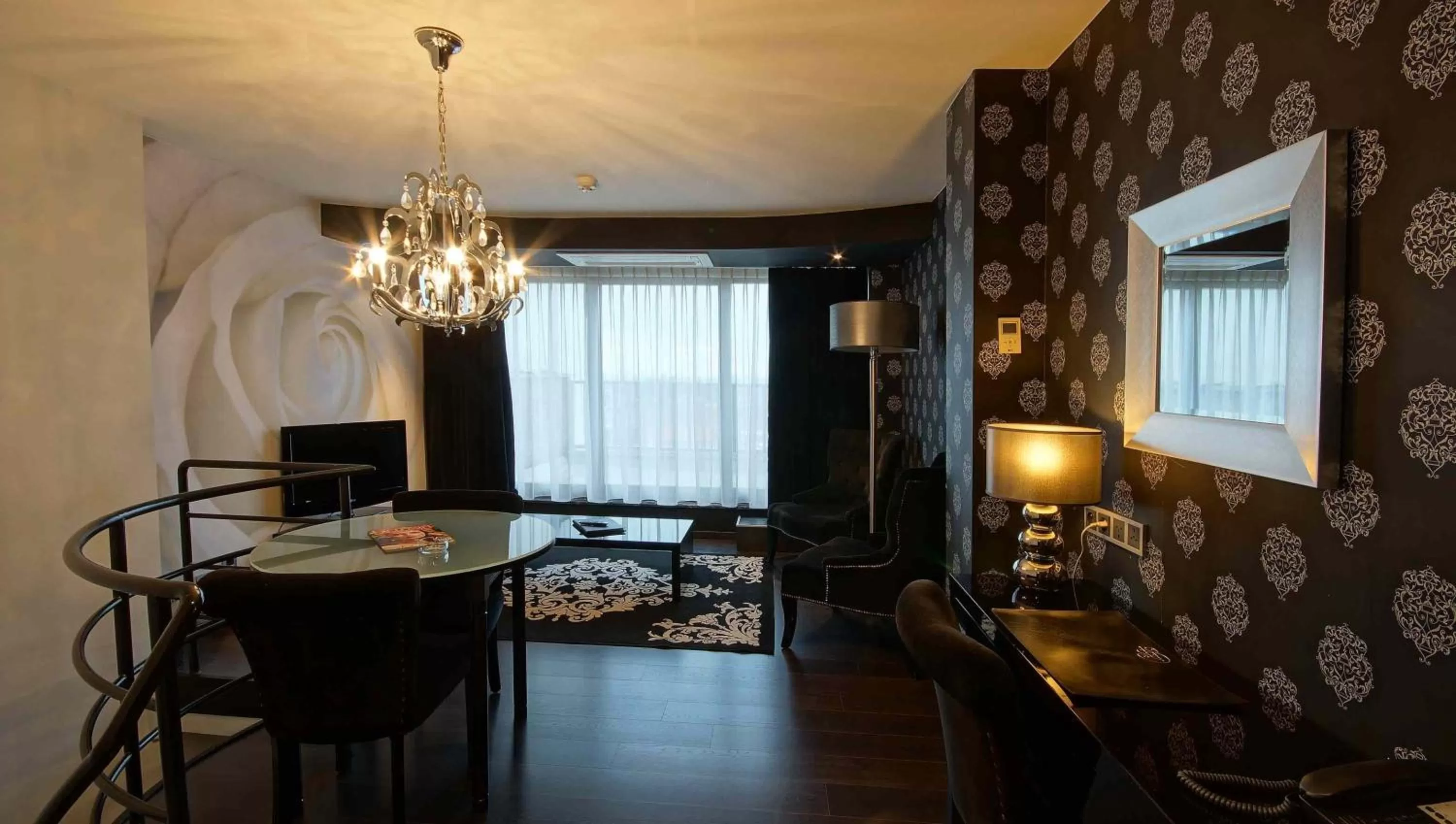 Lobby or reception in De Keyser Hotel