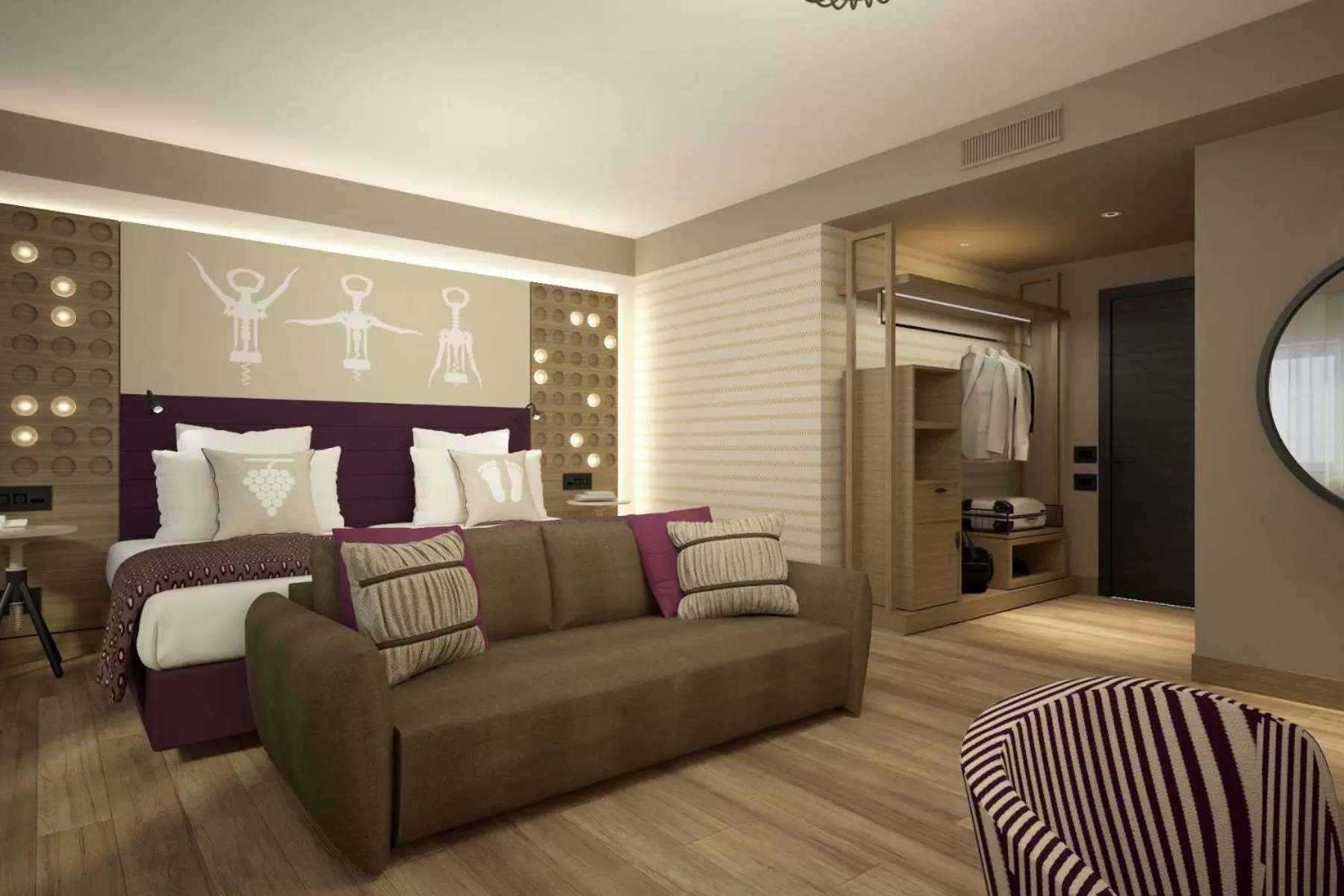 Photo of the whole room, Bed in Best Western Plus Soave Hotel