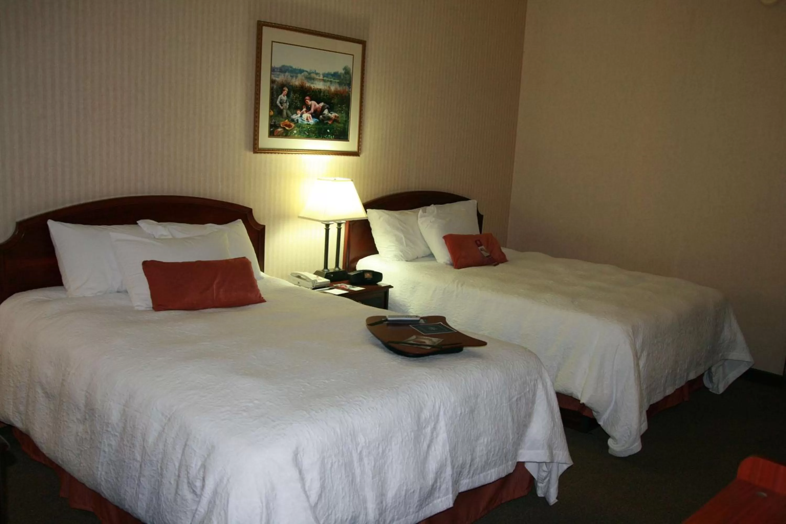 Bed in Hampton Inn Salt Lake City/Murray