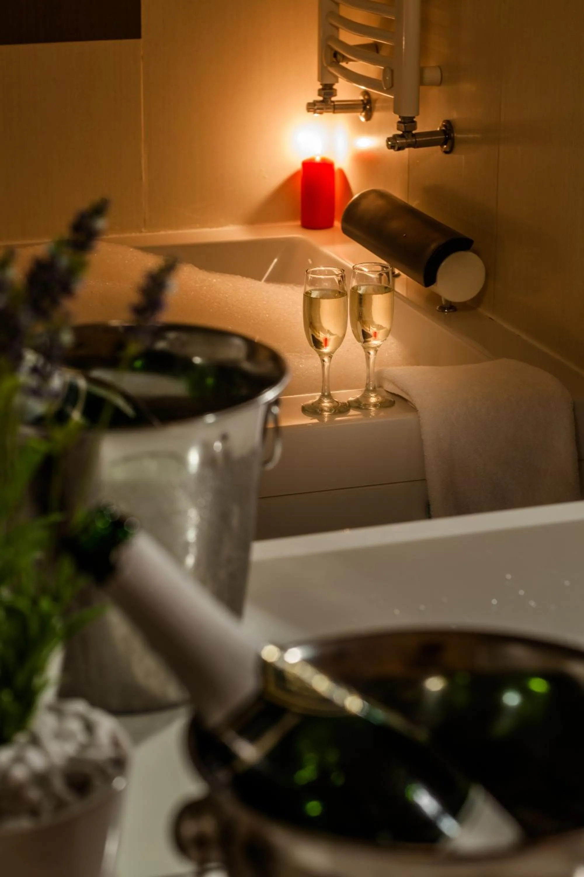 Bathroom in Hotel Cubix