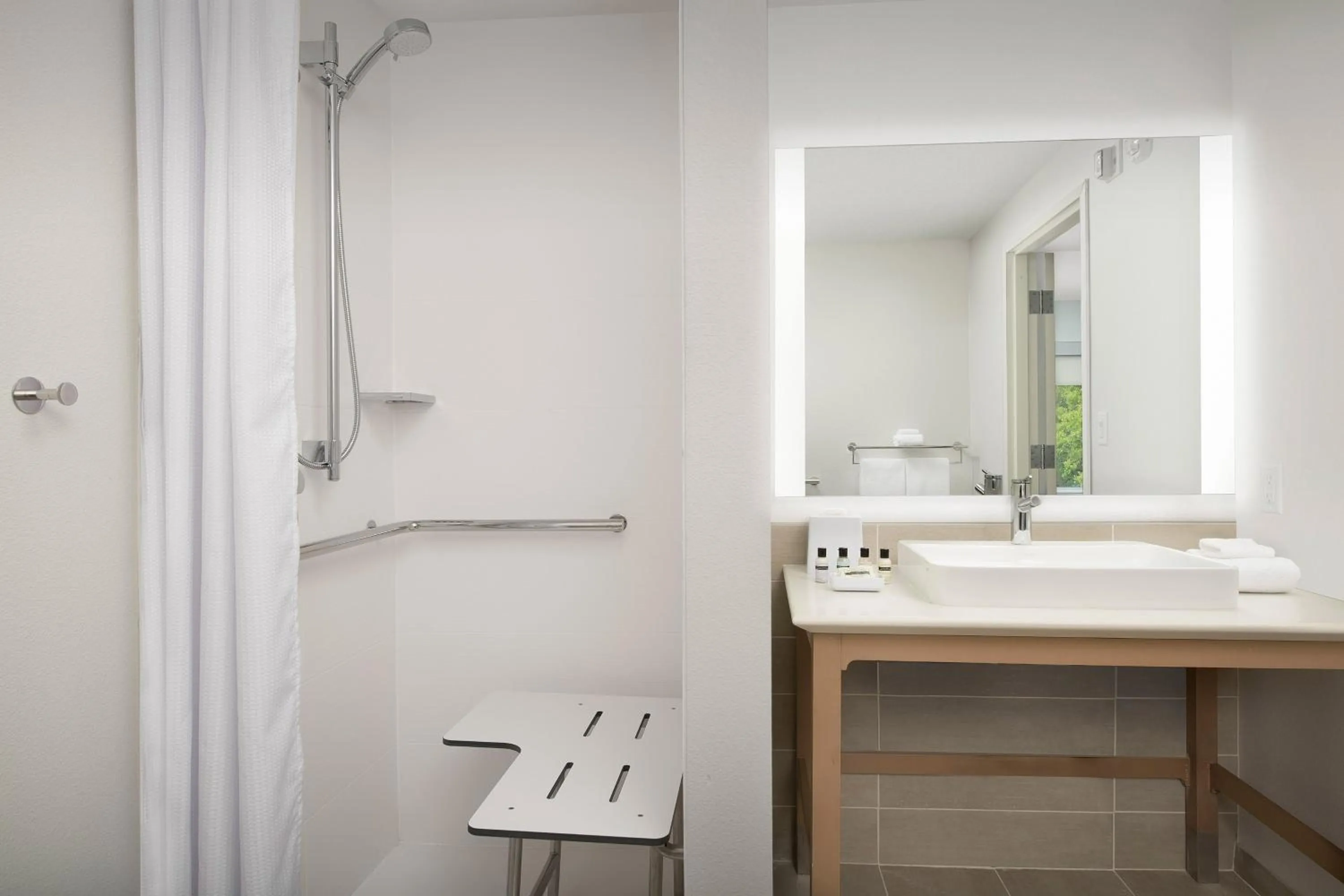 Bathroom in Element Portland Beaverton