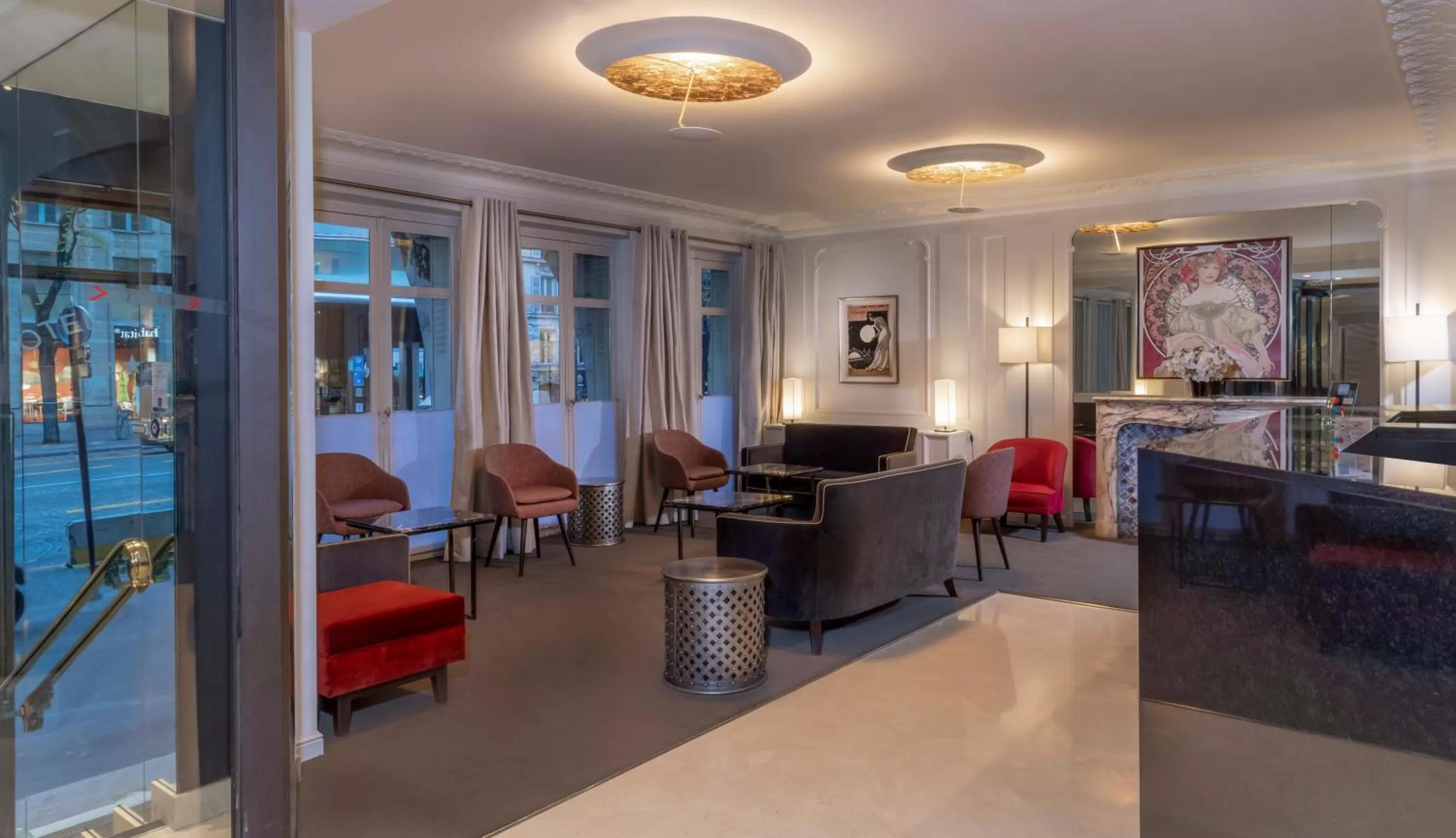 Lobby or reception in Elysées Ceramic