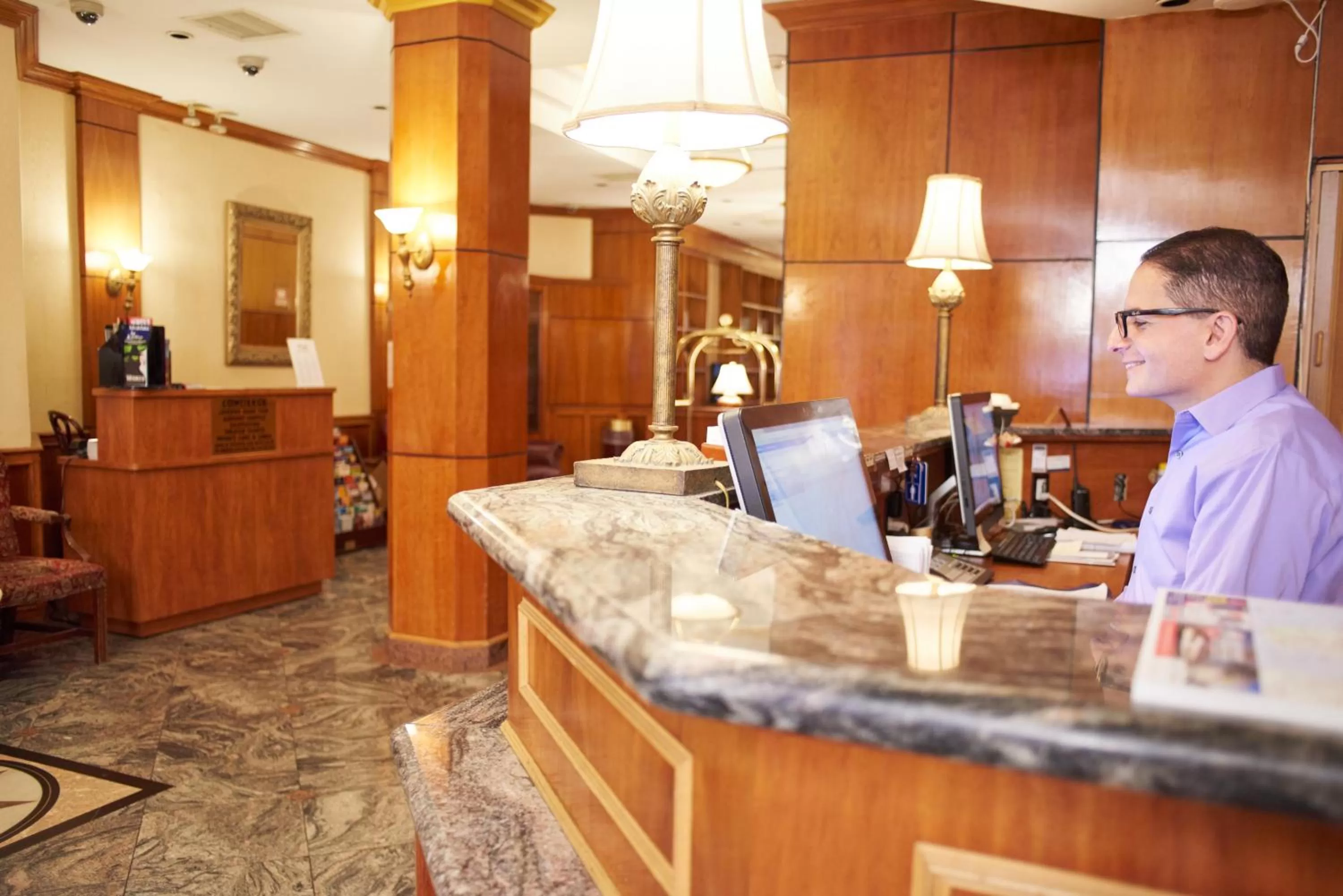 Staff in Hotel St. James