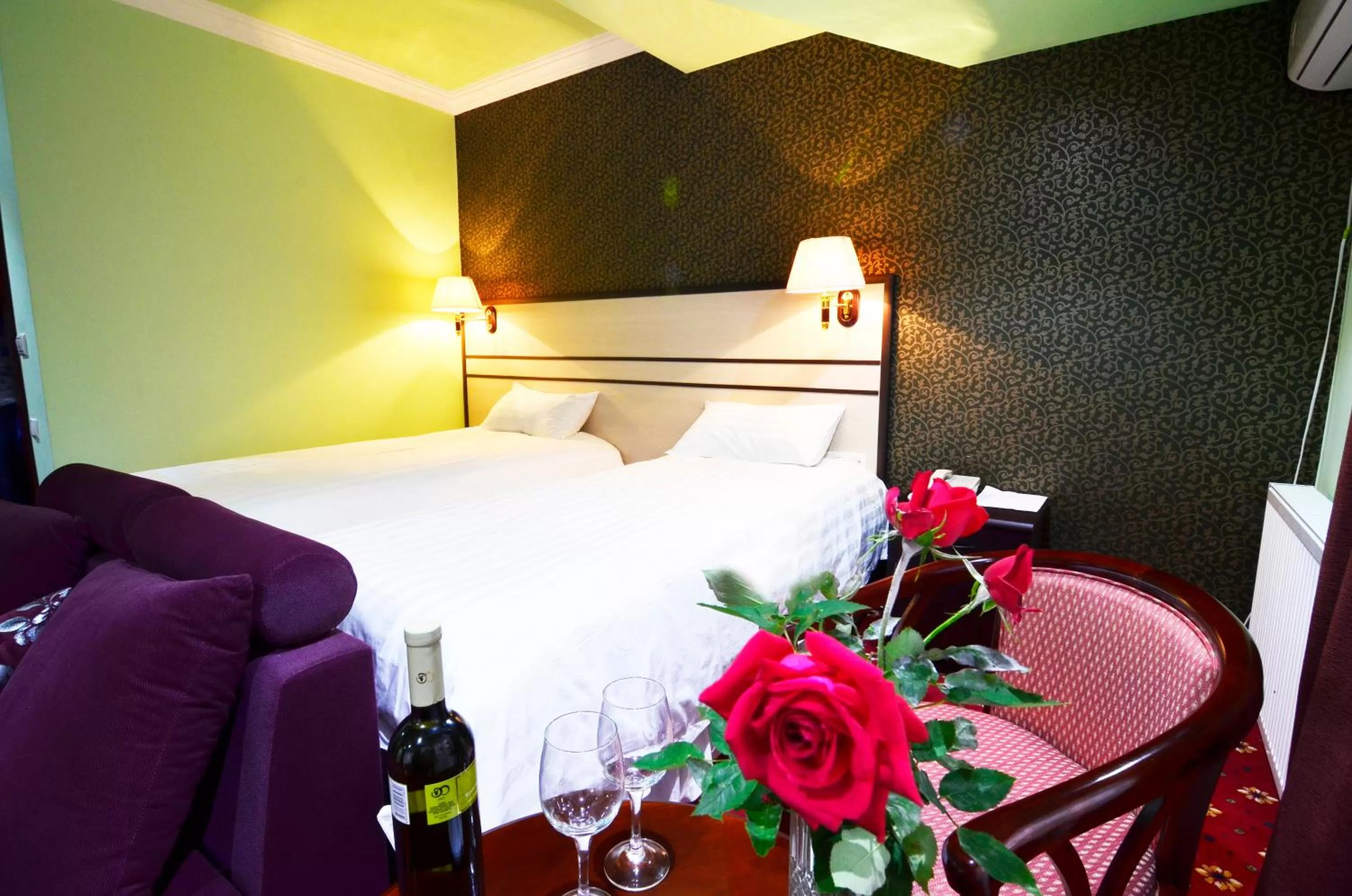 Bed in Borjomi Palace Health & Spa Center