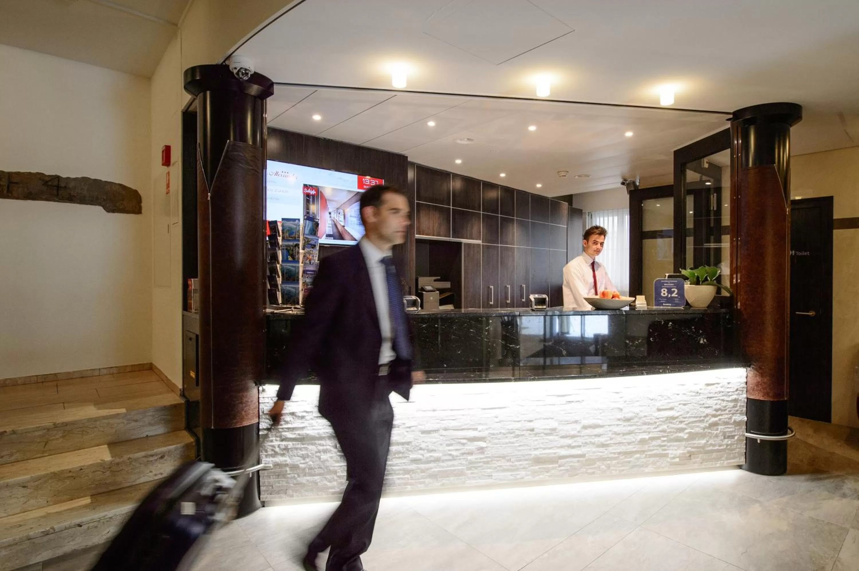 Lobby or reception in Hotel Alexander Zurich Old Town