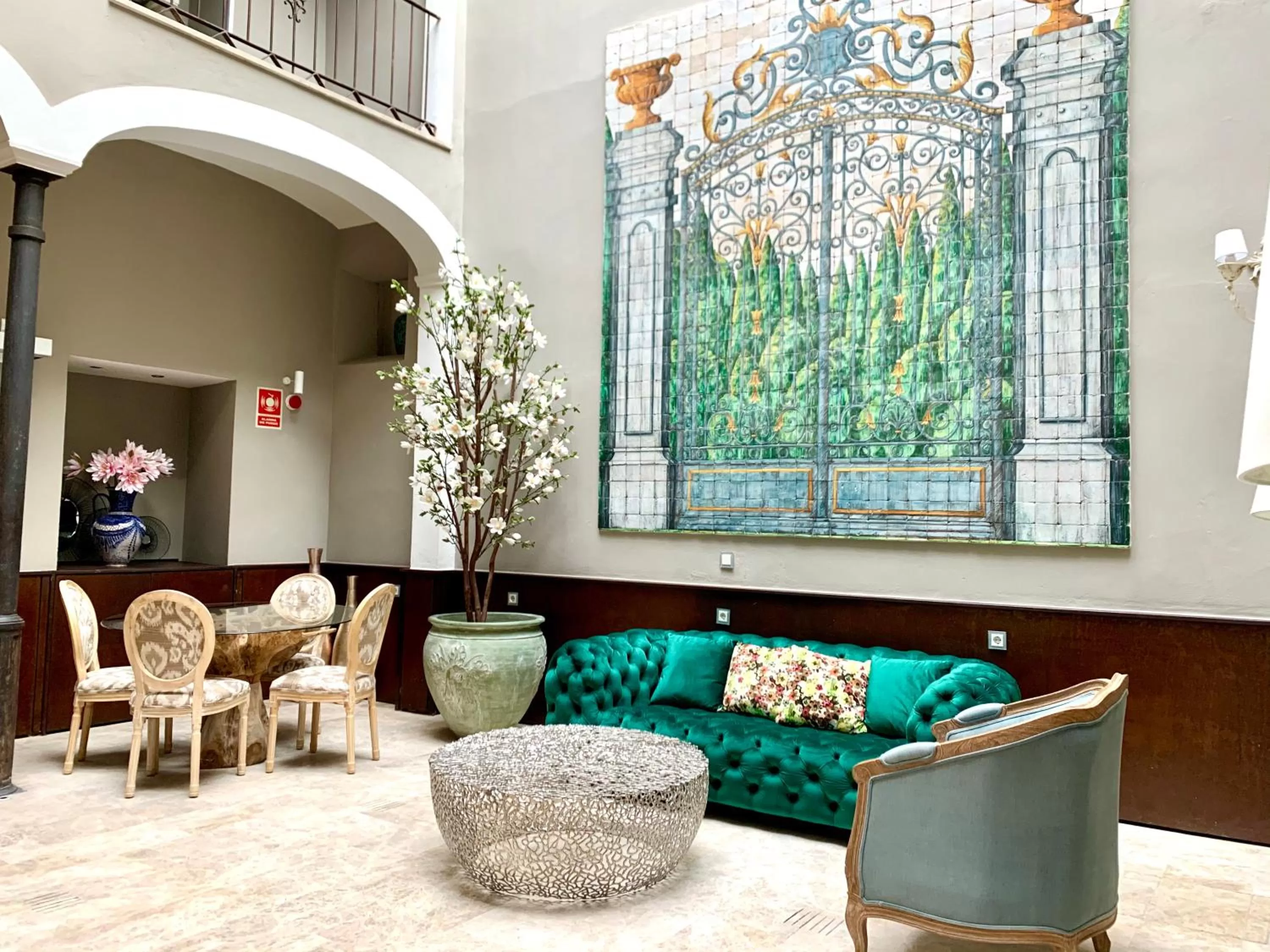 Patio in Akla Hotel Mérida