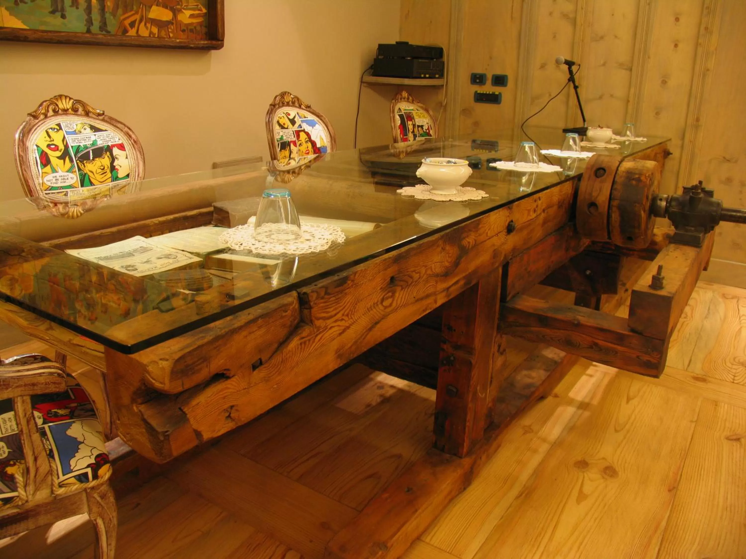 Meeting/conference room in Hotel Chalet La Meridiana