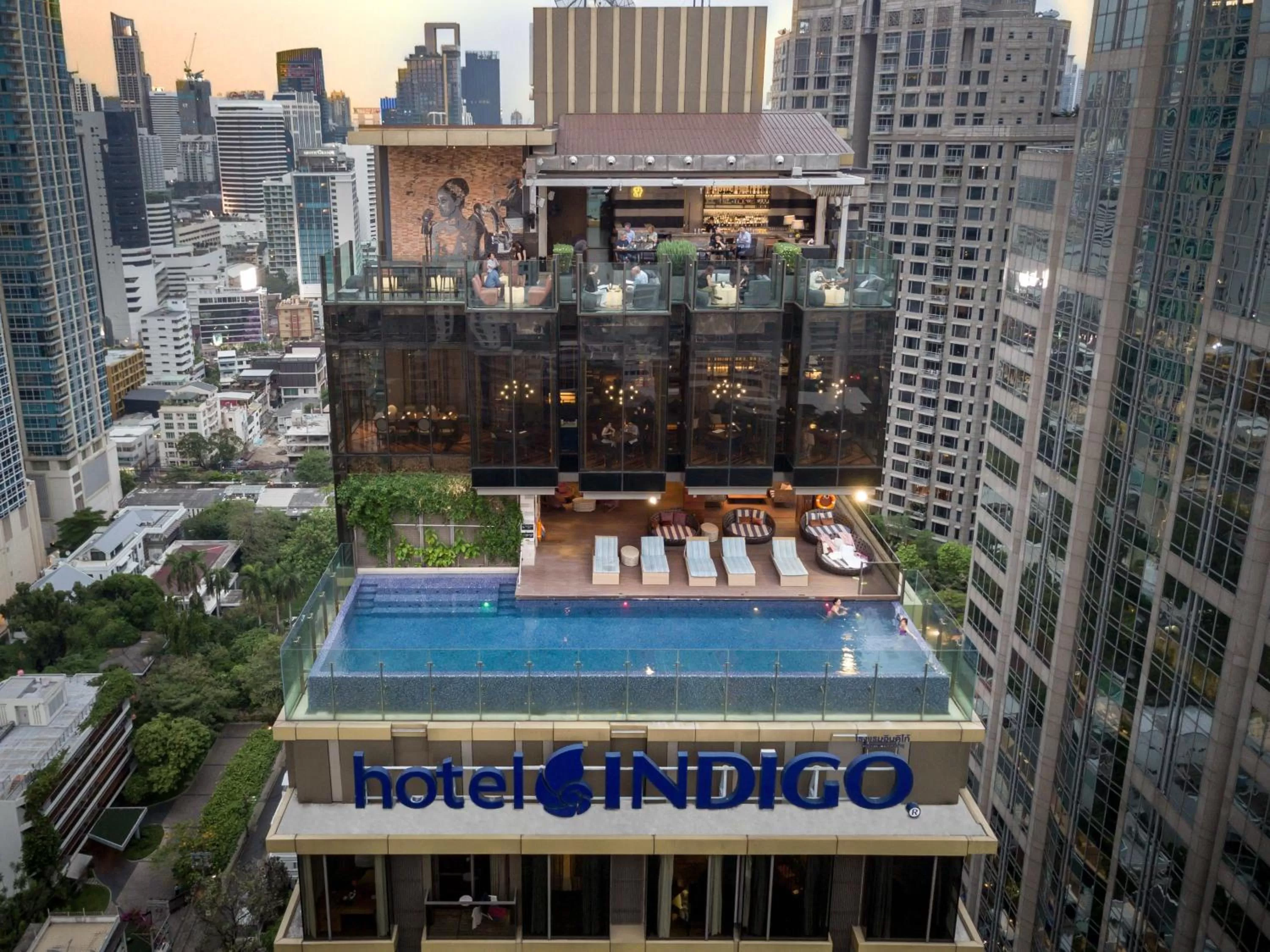 Property building in Hotel Indigo Bangkok Wireless Road by IHG