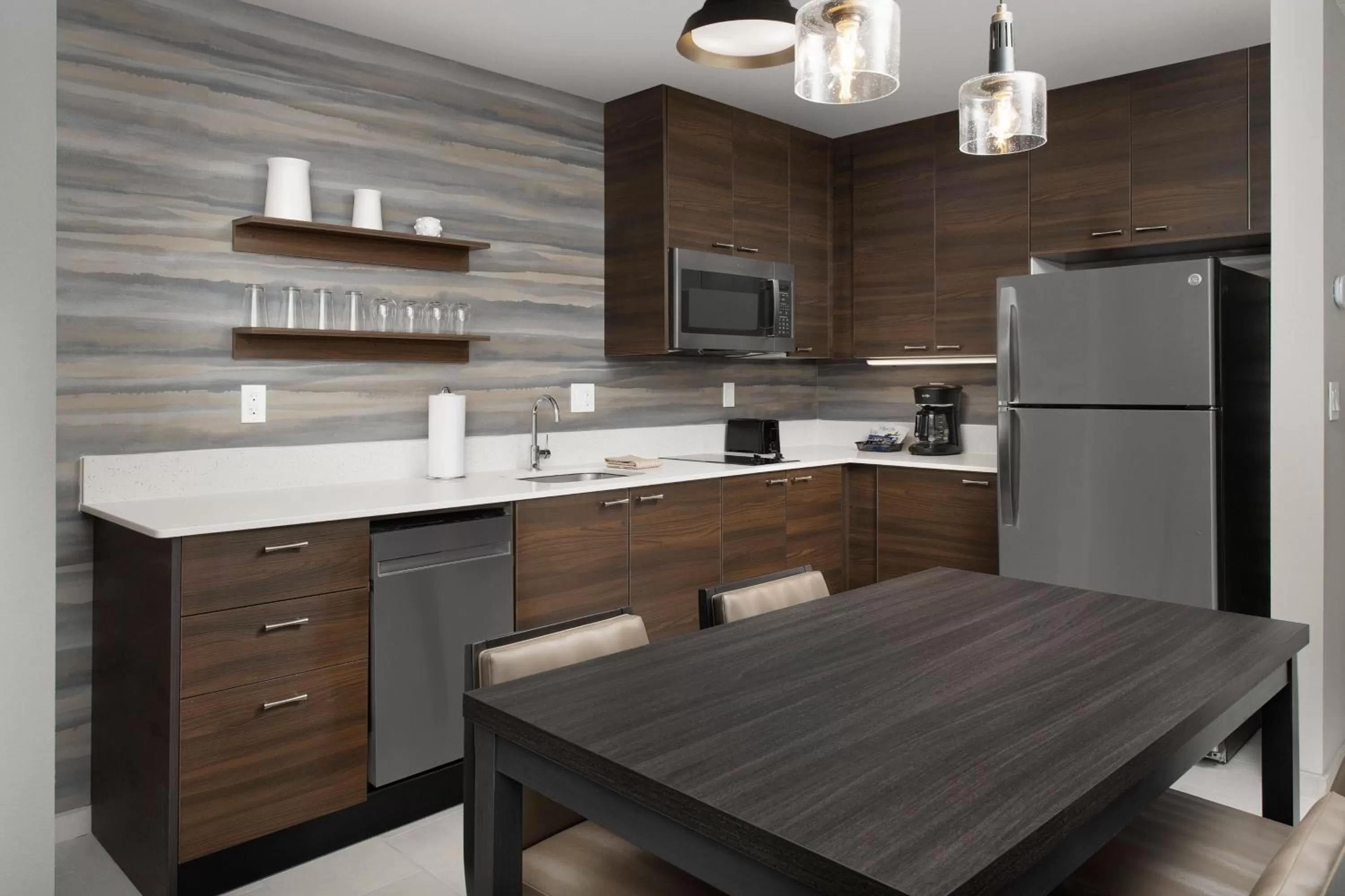 Kitchen or kitchenette in Residence Inn by Marriott Jacksonville Downtown