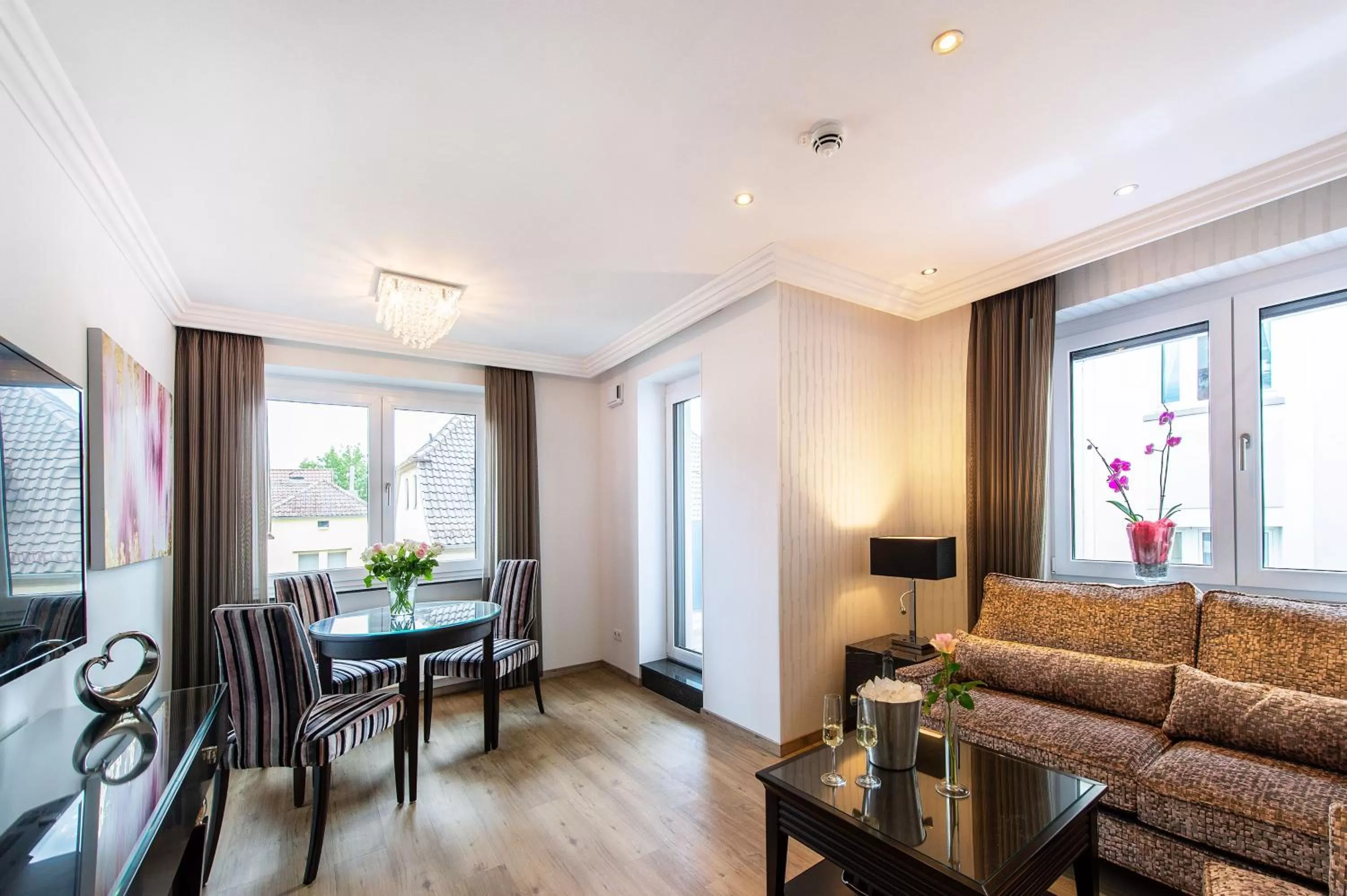 Decorative detail in Hotel Residenz am Rosengarten