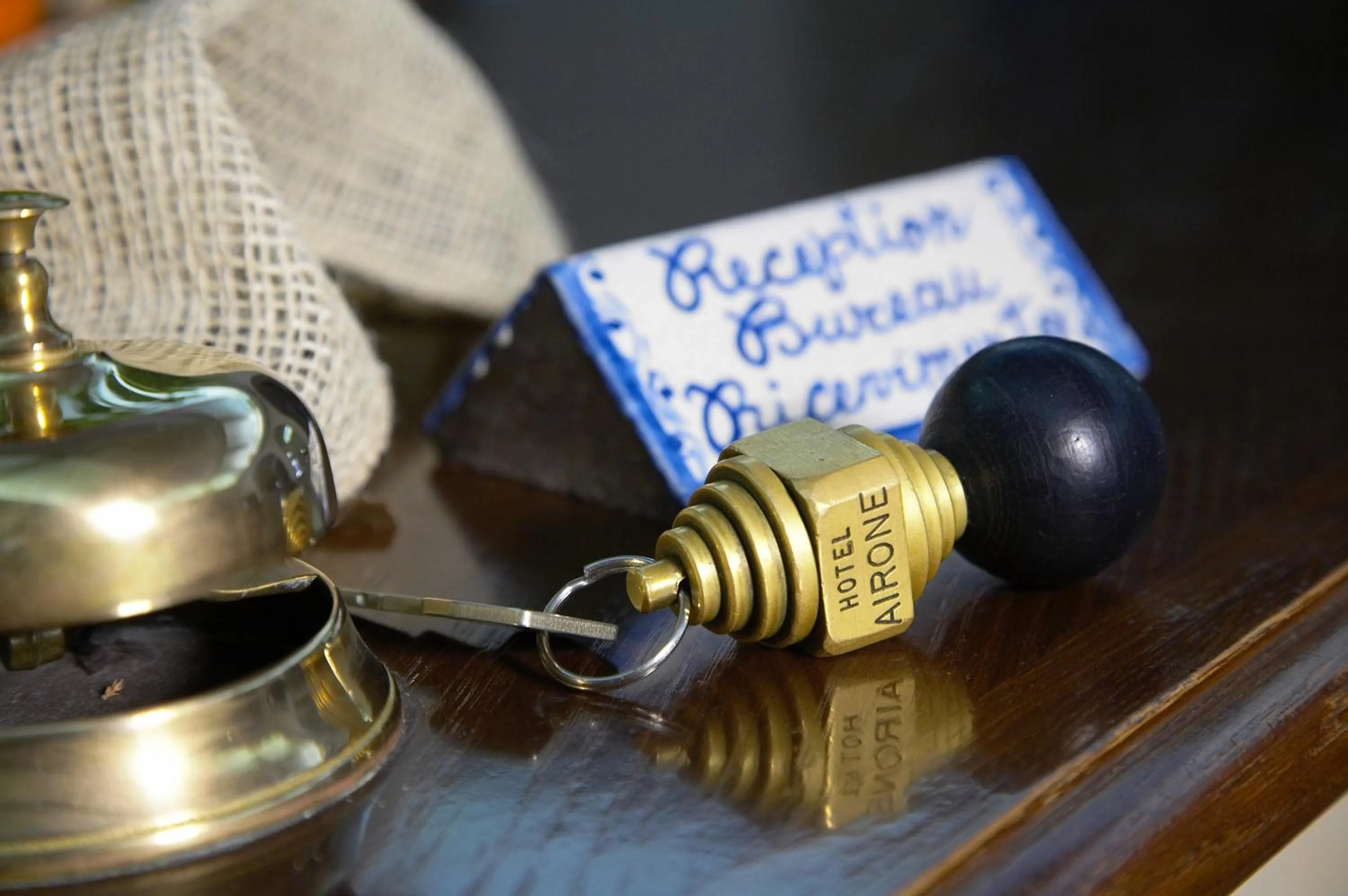 Lobby or reception in Airone Wellness Hotel
