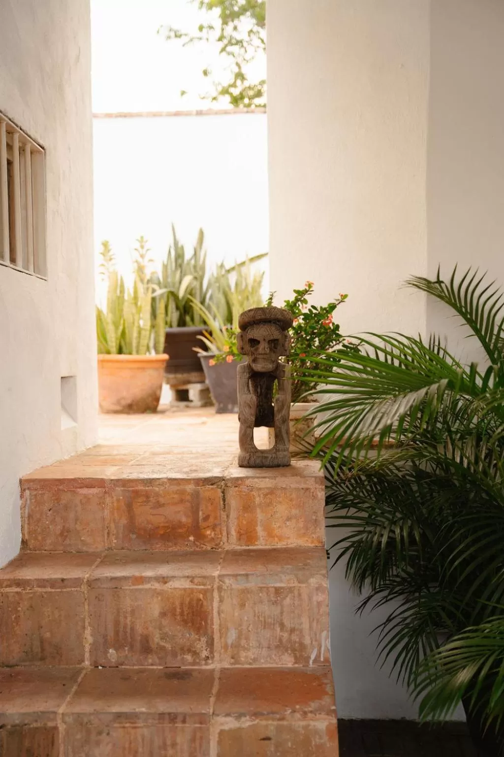 Garden in Billini Hotel, Historic Luxury