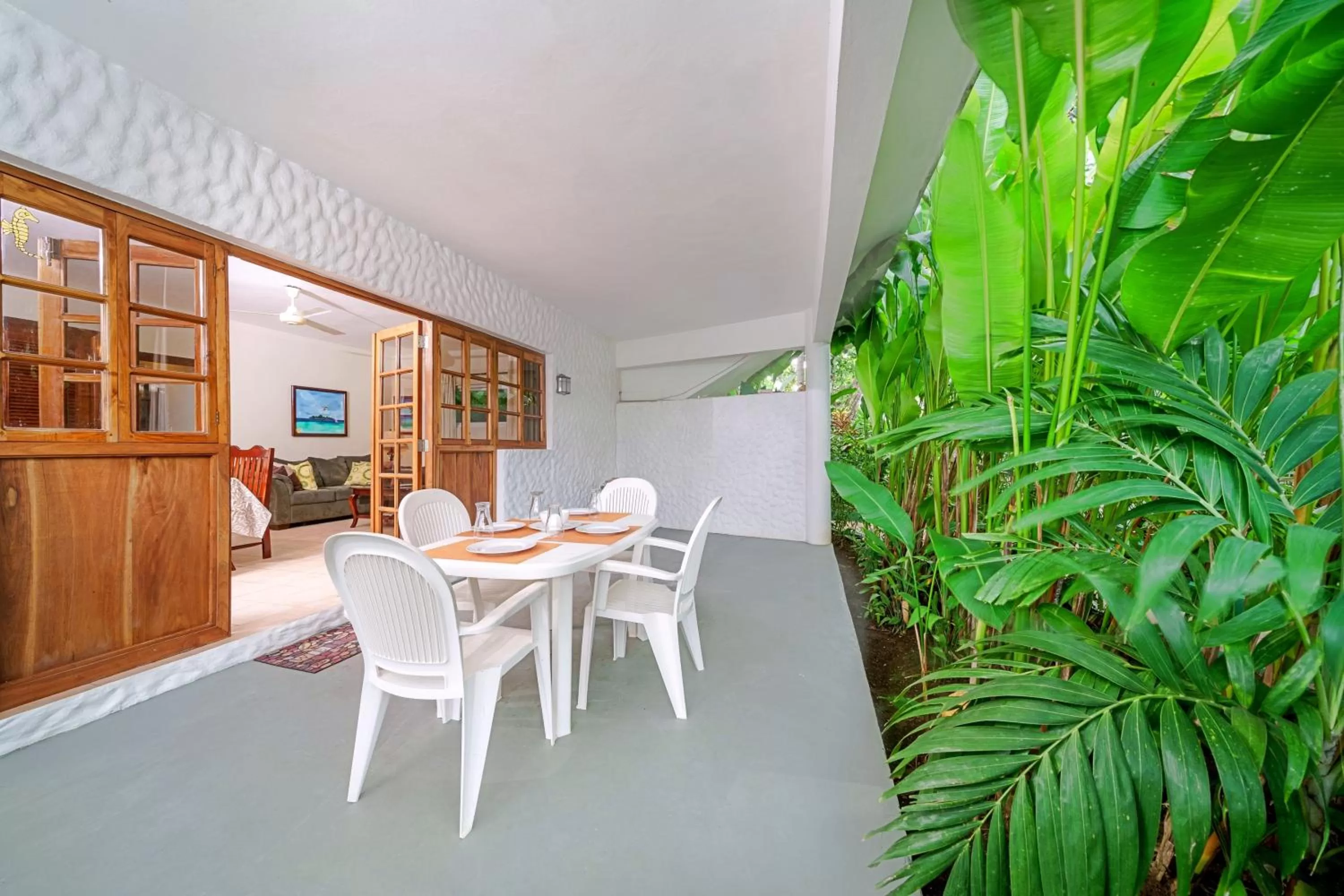 Patio in Beach House Condos, Negril