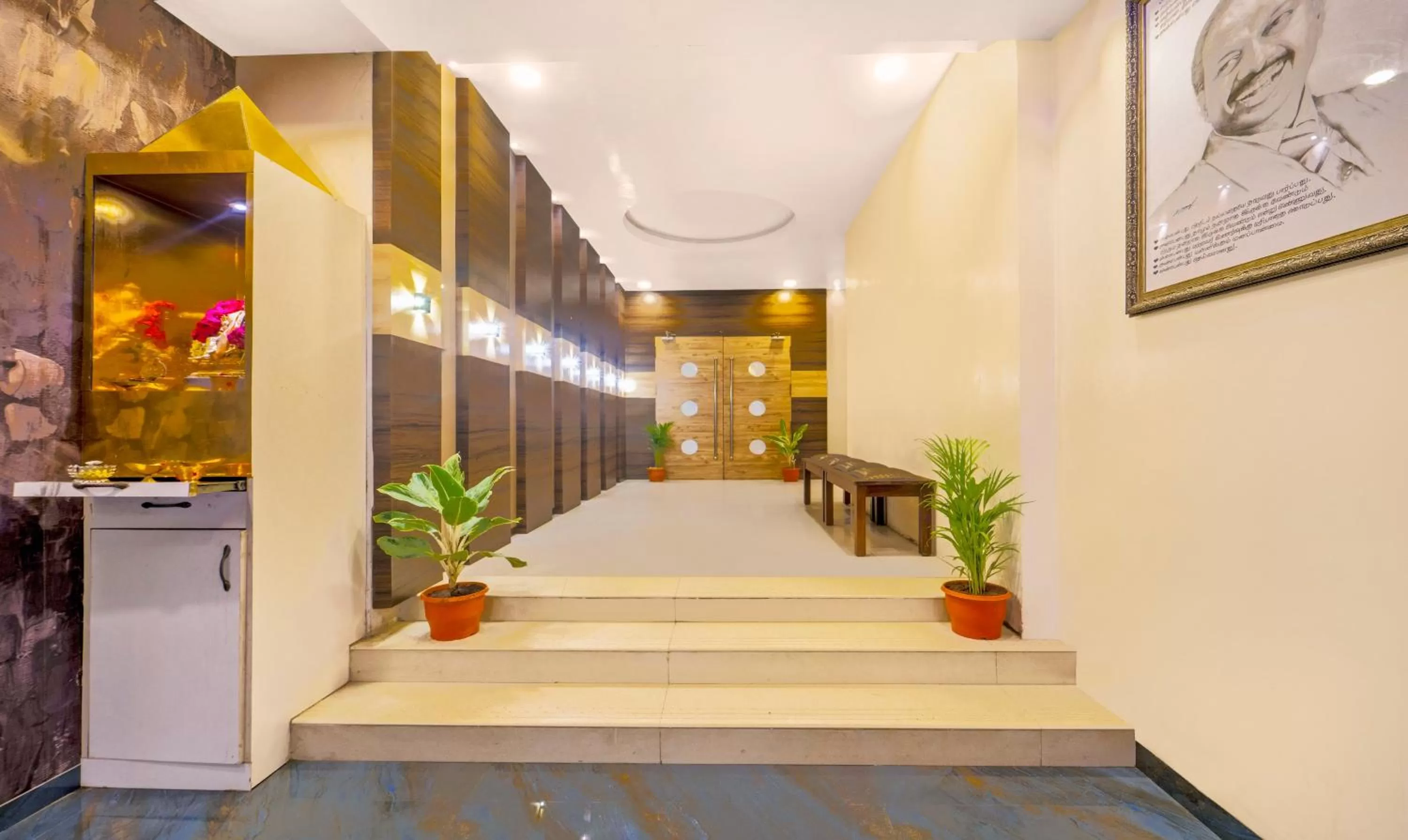 Lobby or reception in Treebo Golden Swan Pammal