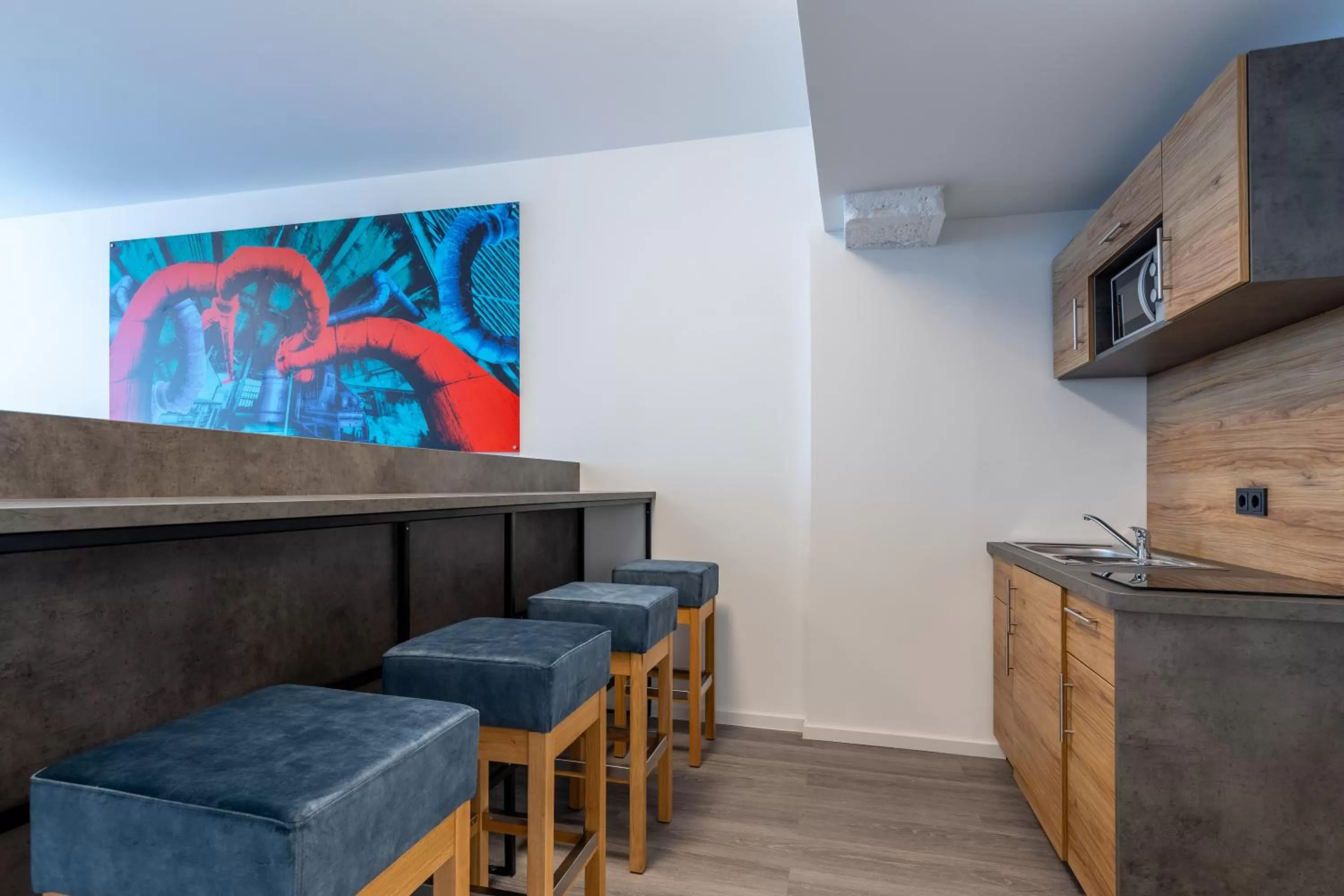 Kitchen or kitchenette in Trip Inn Hotel & Suites Essen