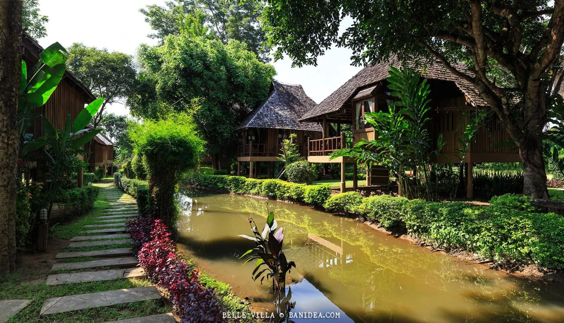 Property building in Belle Villa Resort, Pai