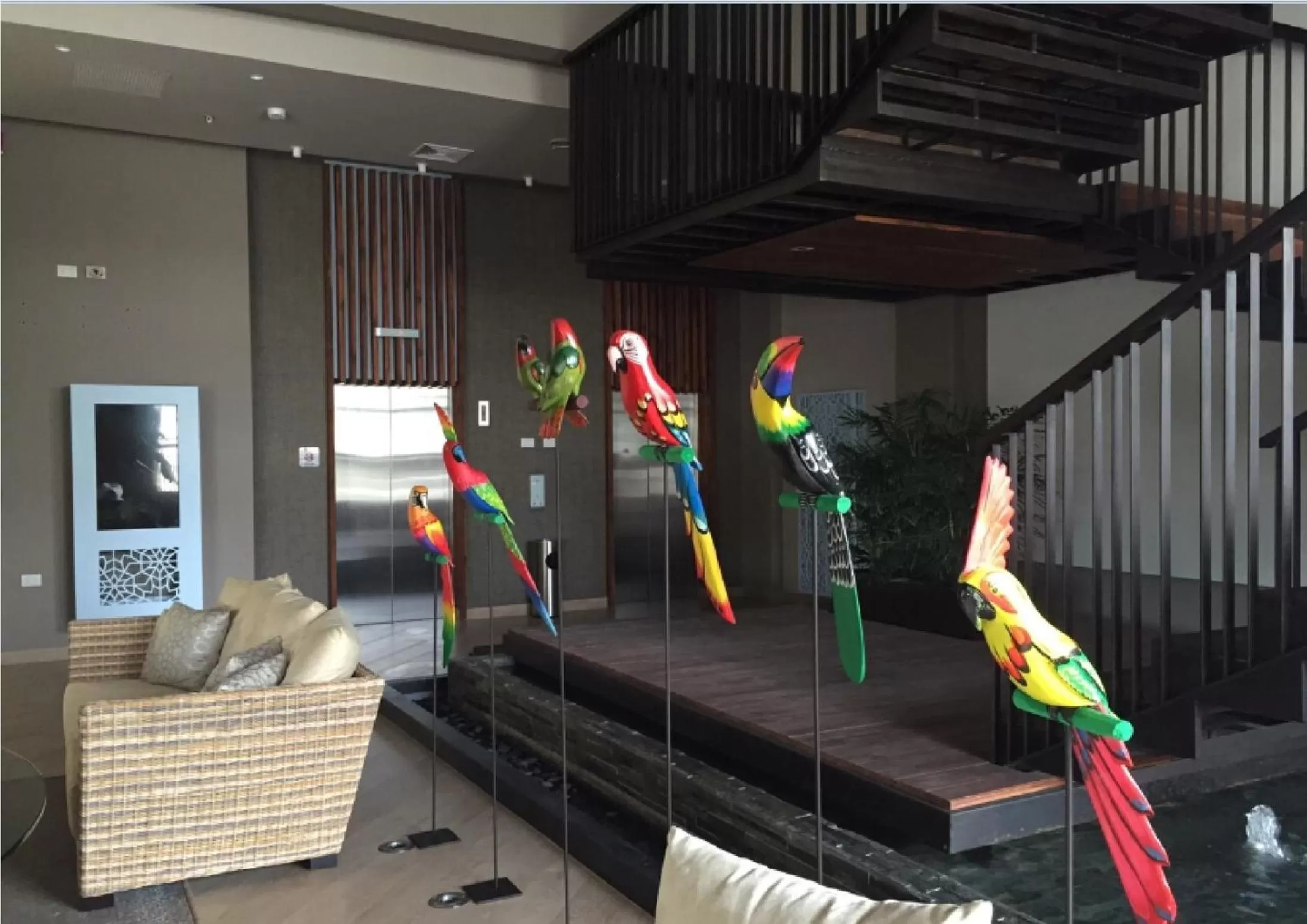 Decorative detail in GHL Hotel Monteria