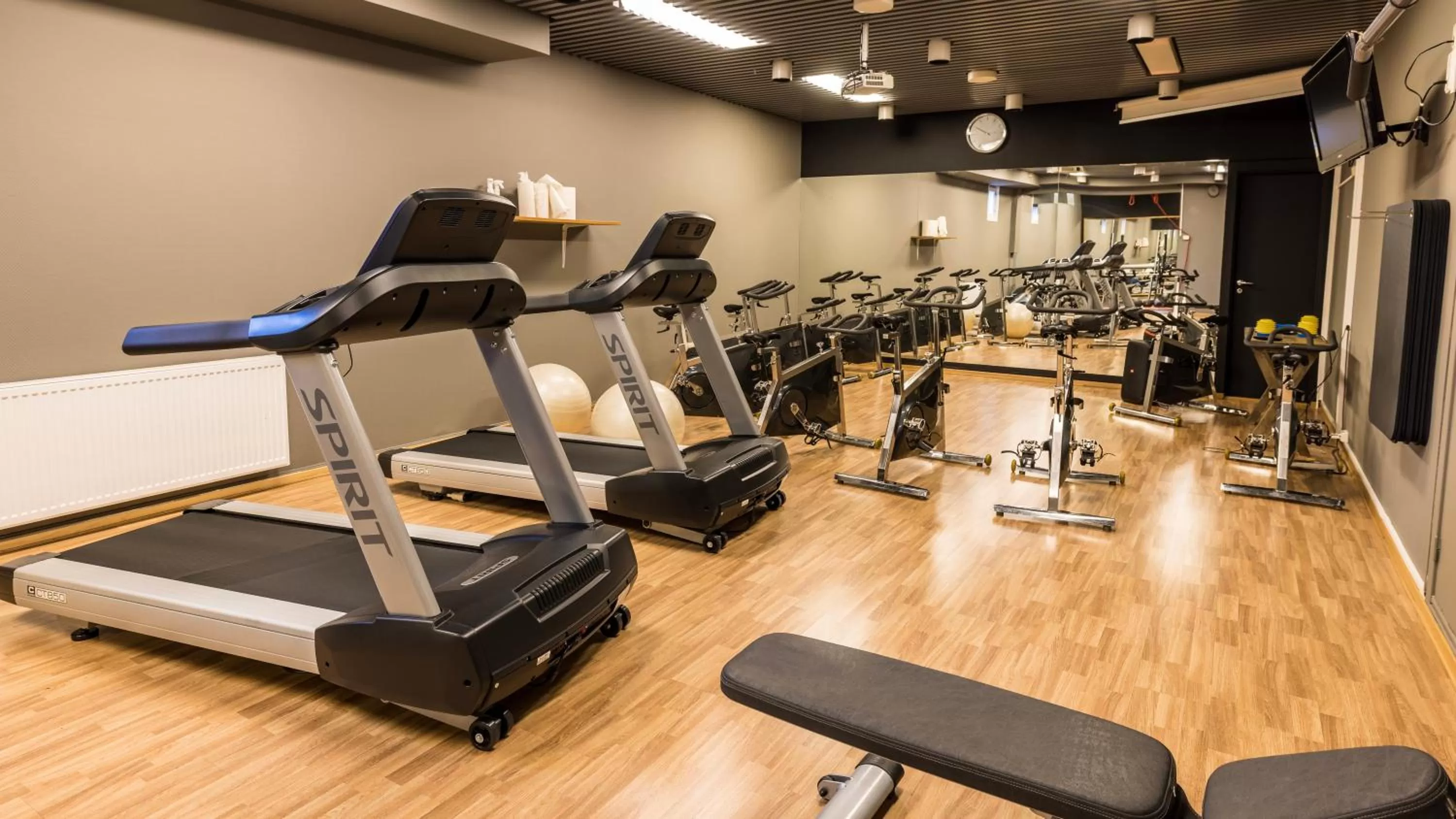 Fitness centre/facilities in Klækken Hotel