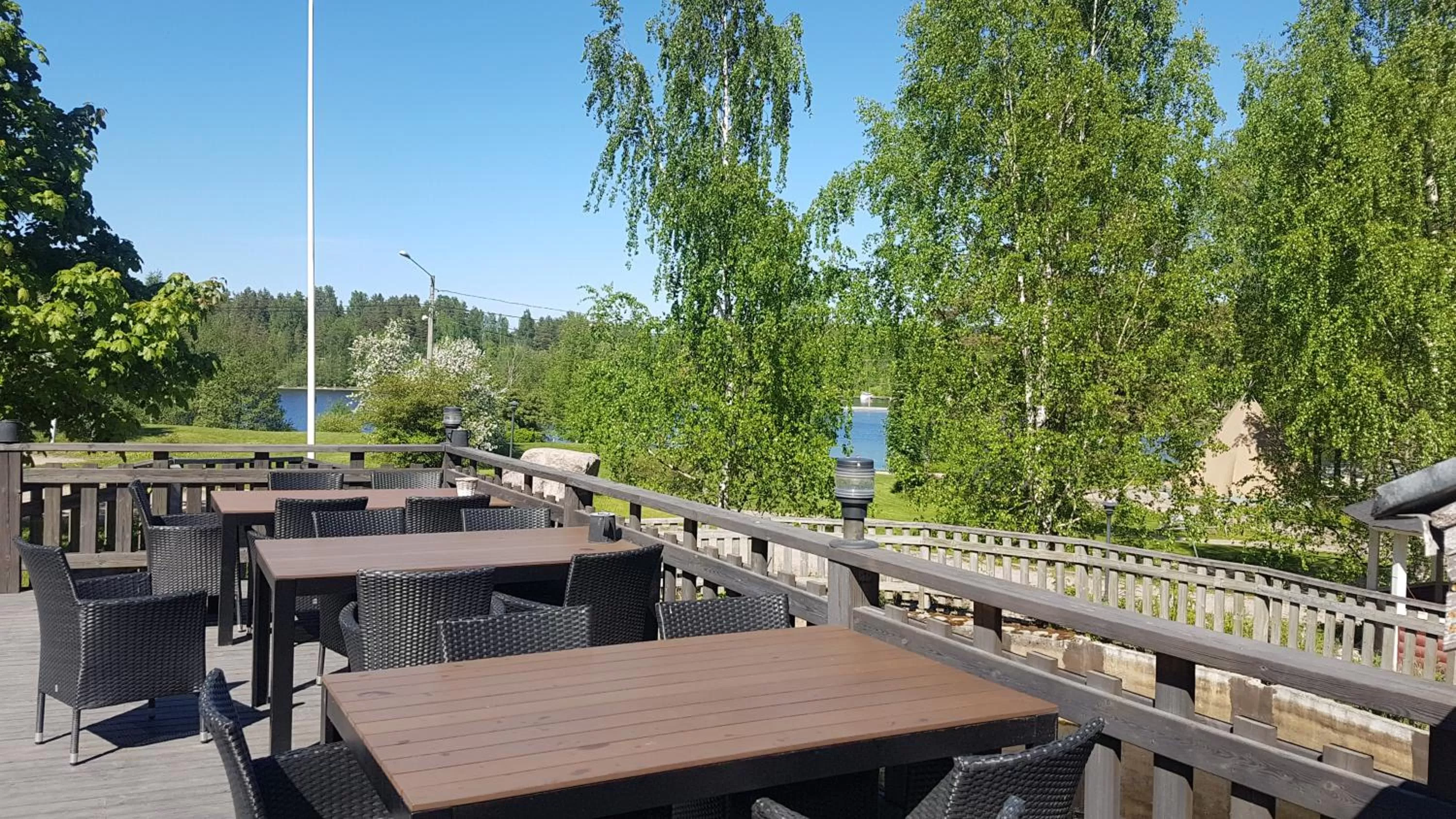 Balcony/Terrace in Varjola Holiday Center
