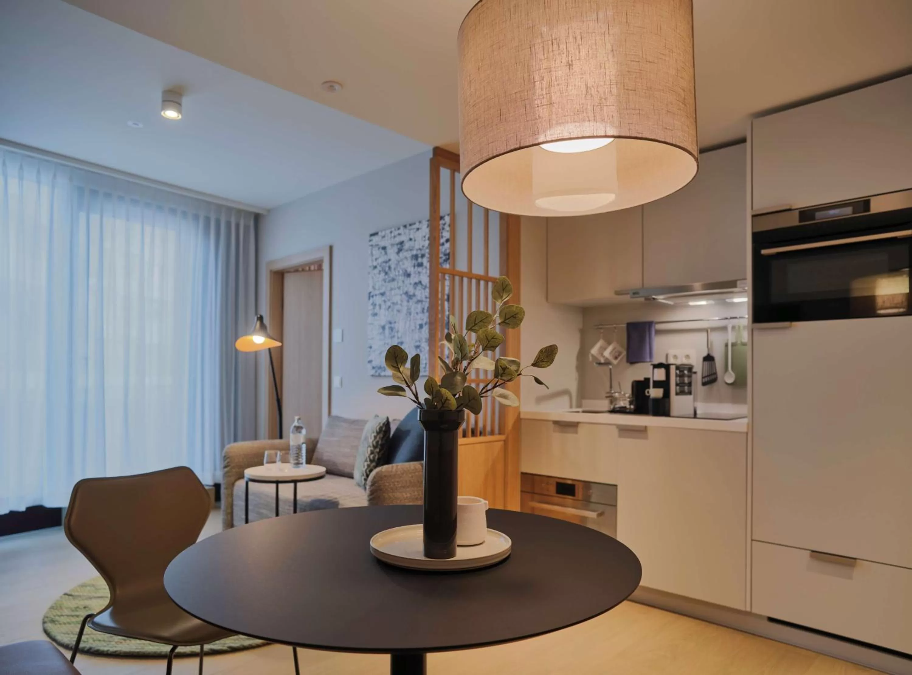 Kitchen or kitchenette in Adina Apartment Hotel Vienna Belvedere