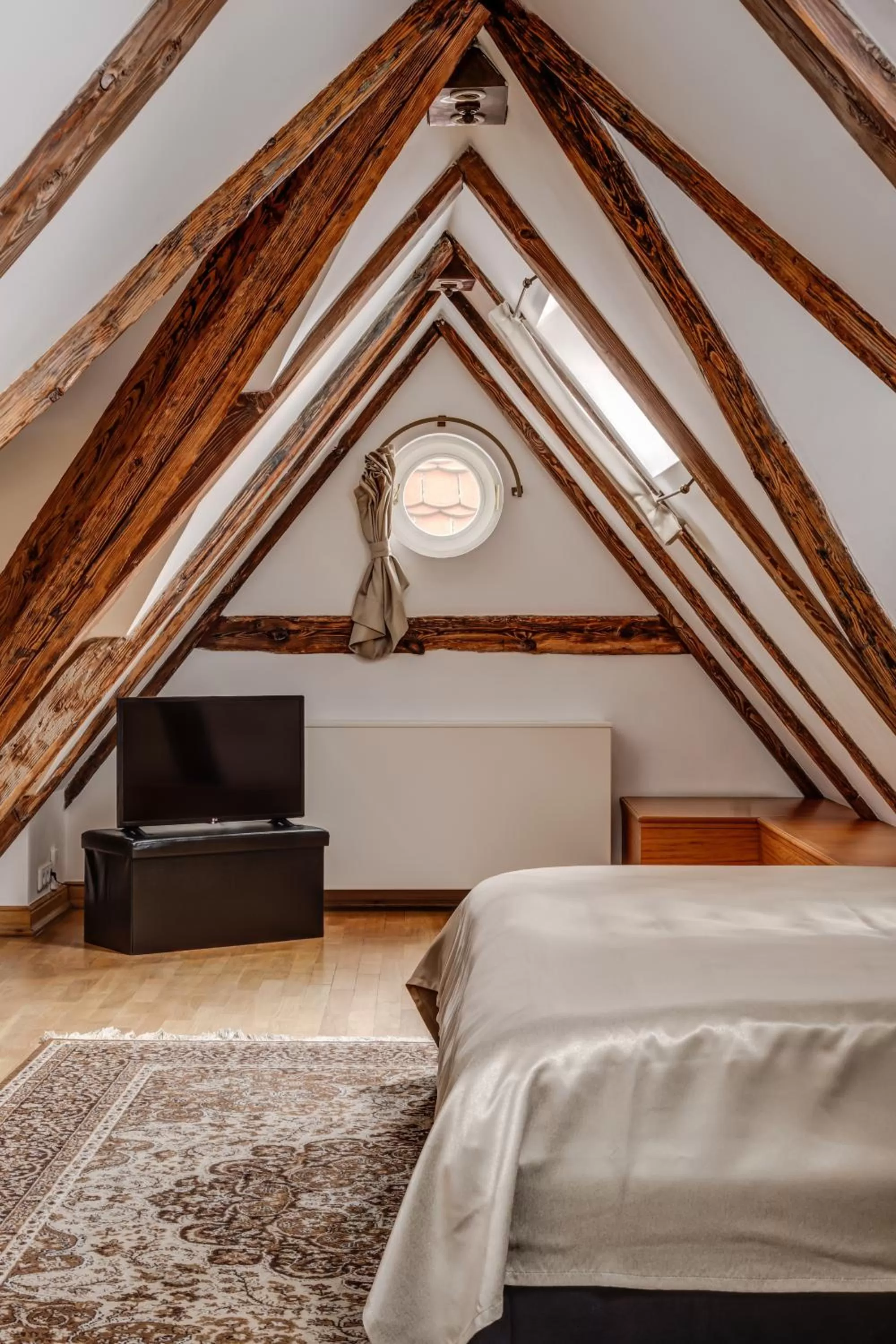 Bed in Hotel Nerudova 211