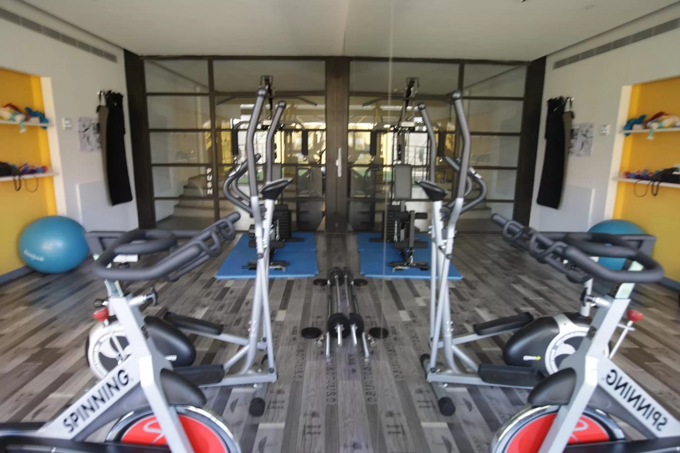 Fitness centre/facilities in Three O Nine Hotel