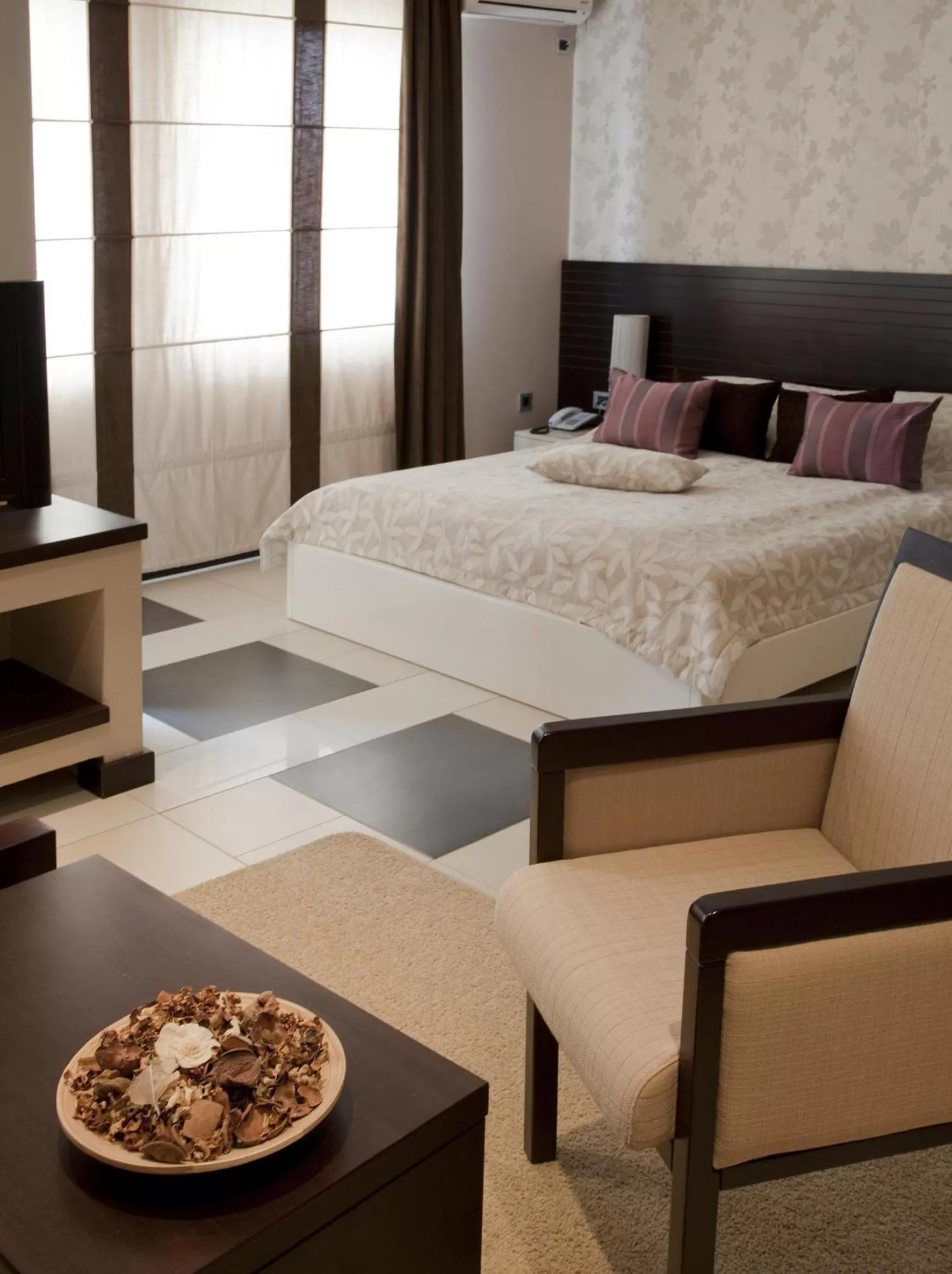 Bed in Garni Boutique Hotel Arta