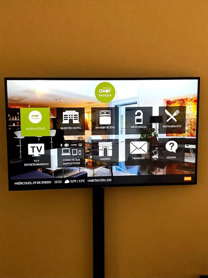 TV and multimedia in Axor Barajas