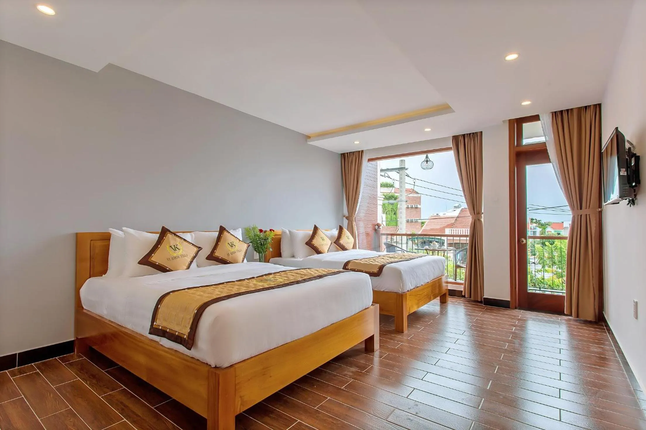 Bedroom, Bed in Hoi An Vi Khoa Villa