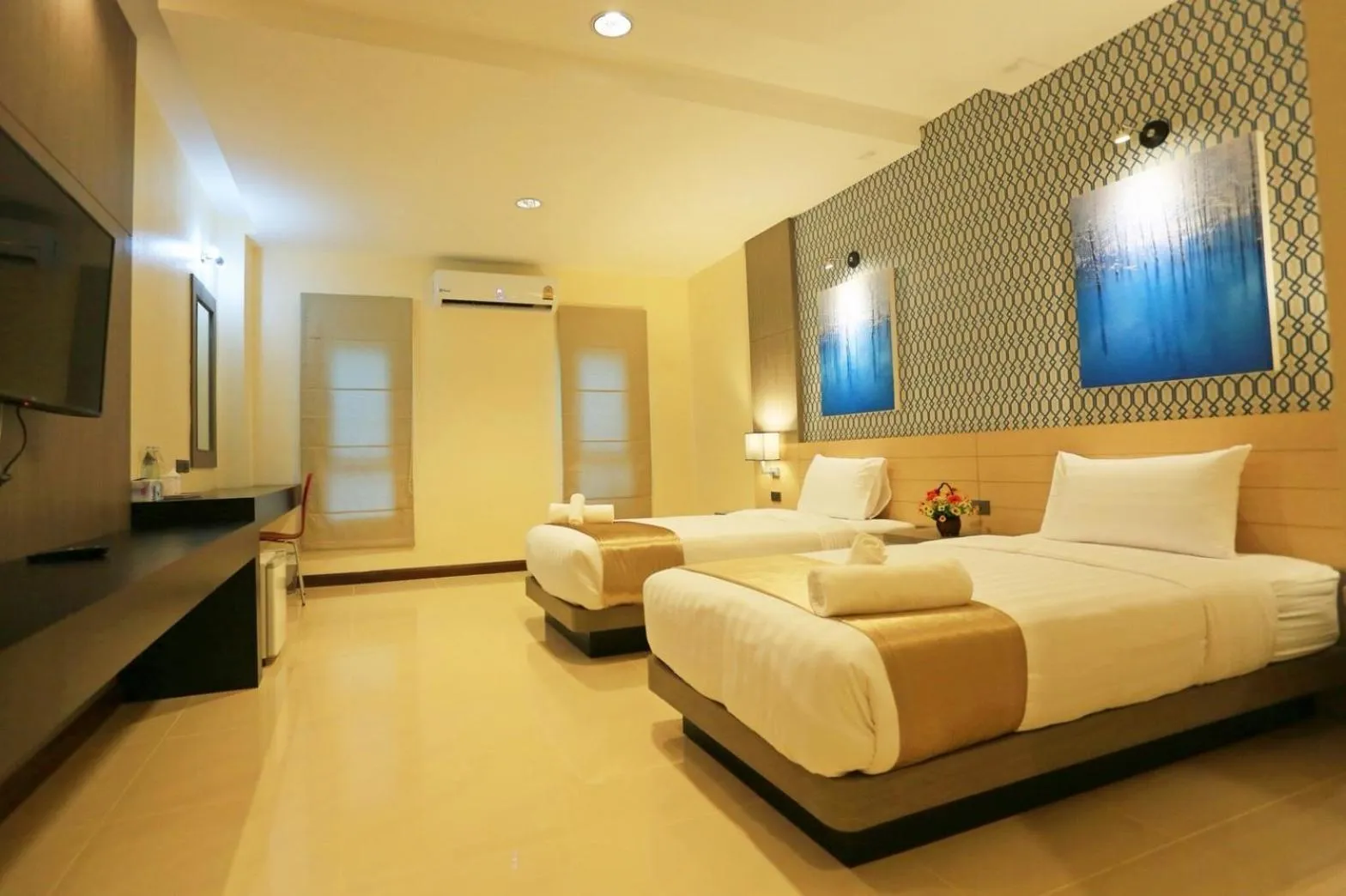 Photo of the whole room in iBiz Boutique Hotel