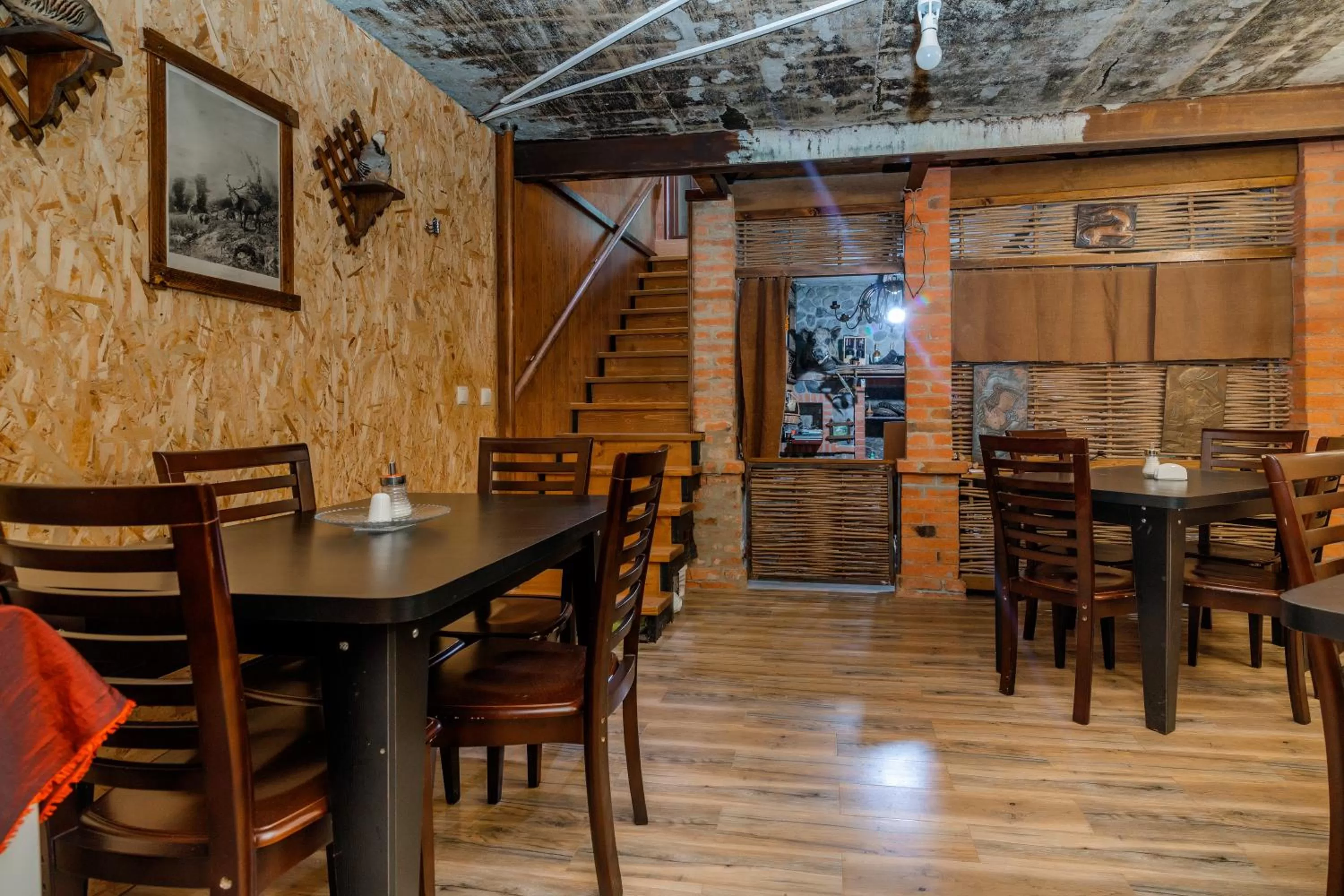 American breakfast in Borjomi Villa Roma