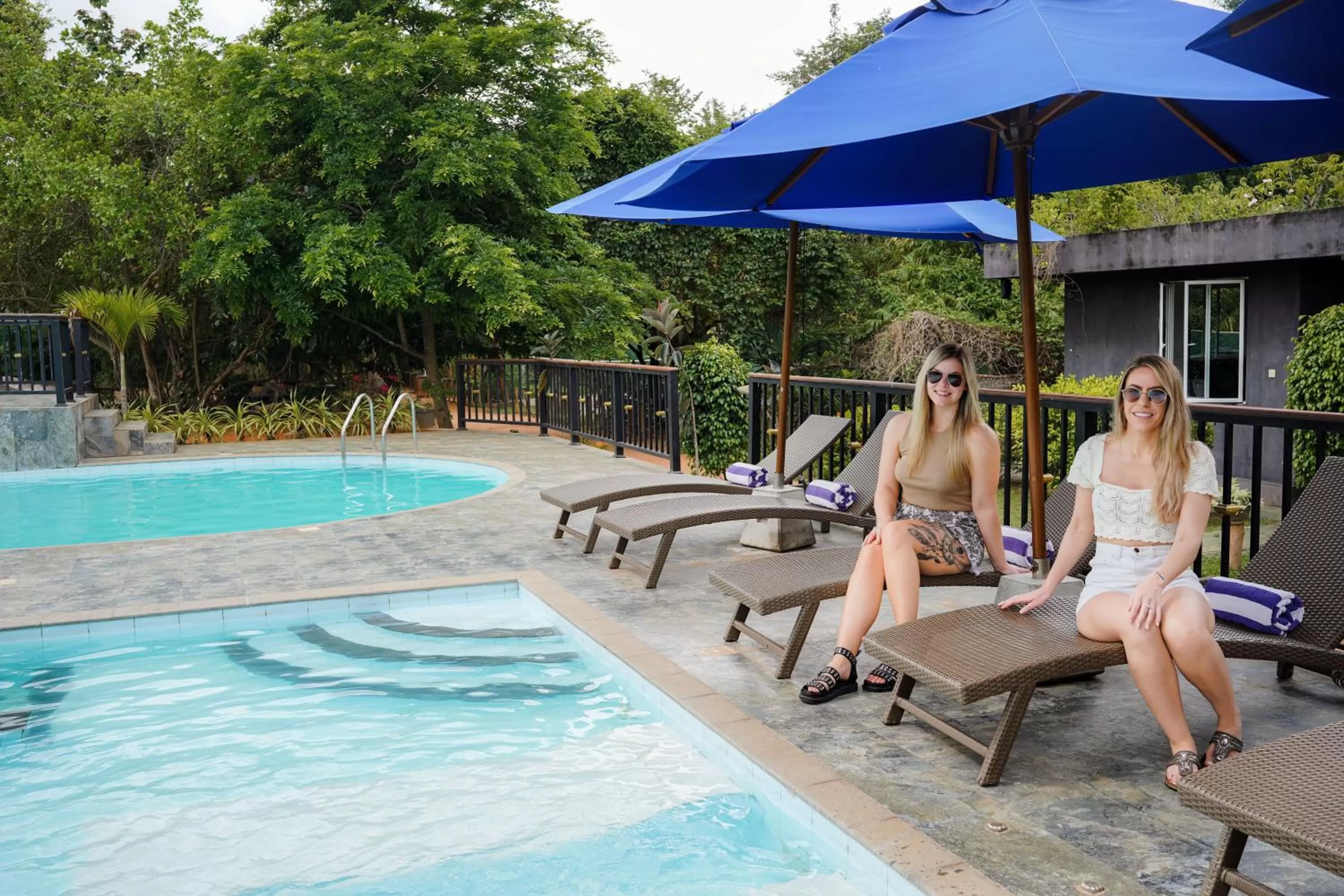 Swimming Pool in Sigiriya Kingdom Gate Dambulla