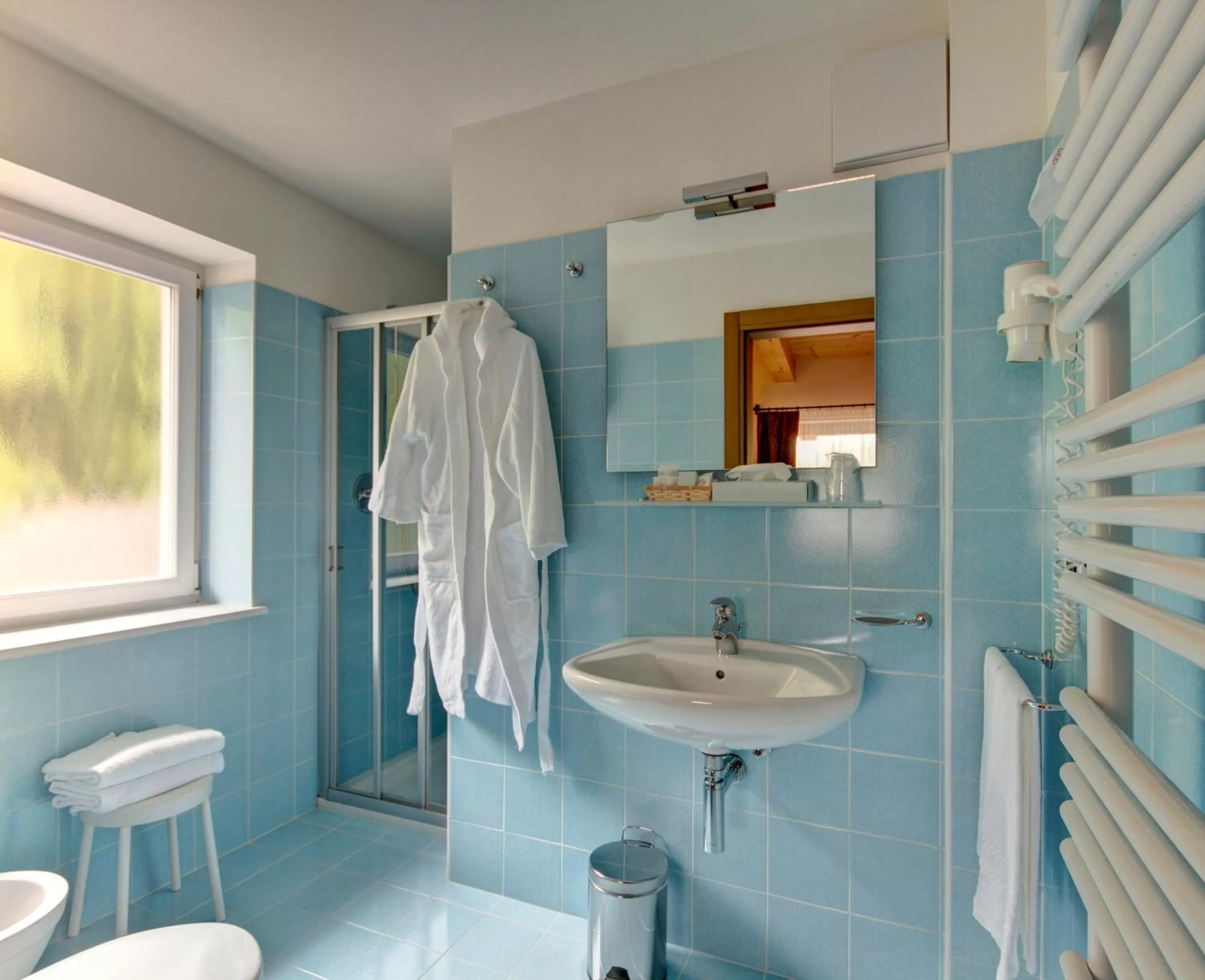 Shower in Hotel Des Alpes