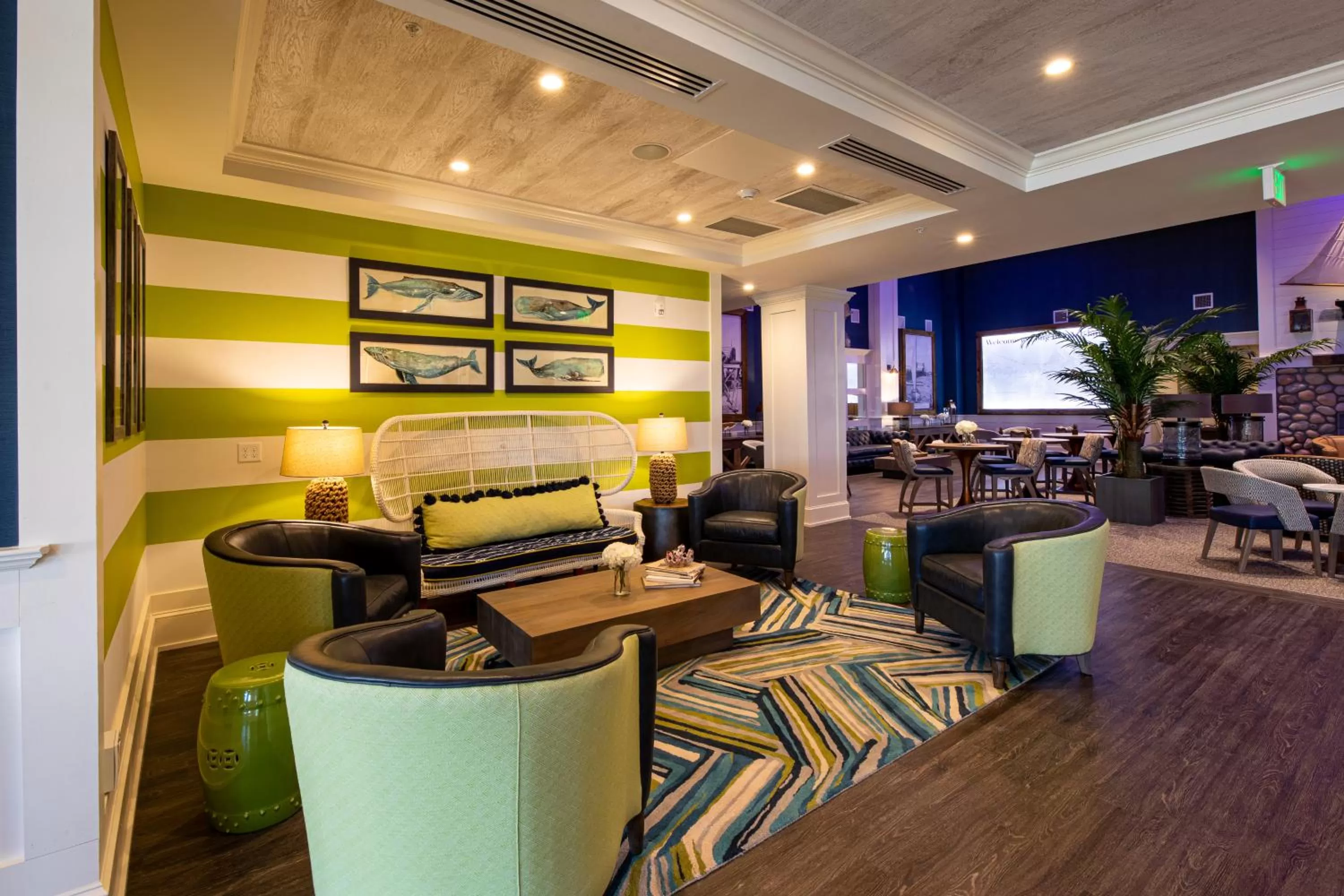 Seating area in Hotel LBI