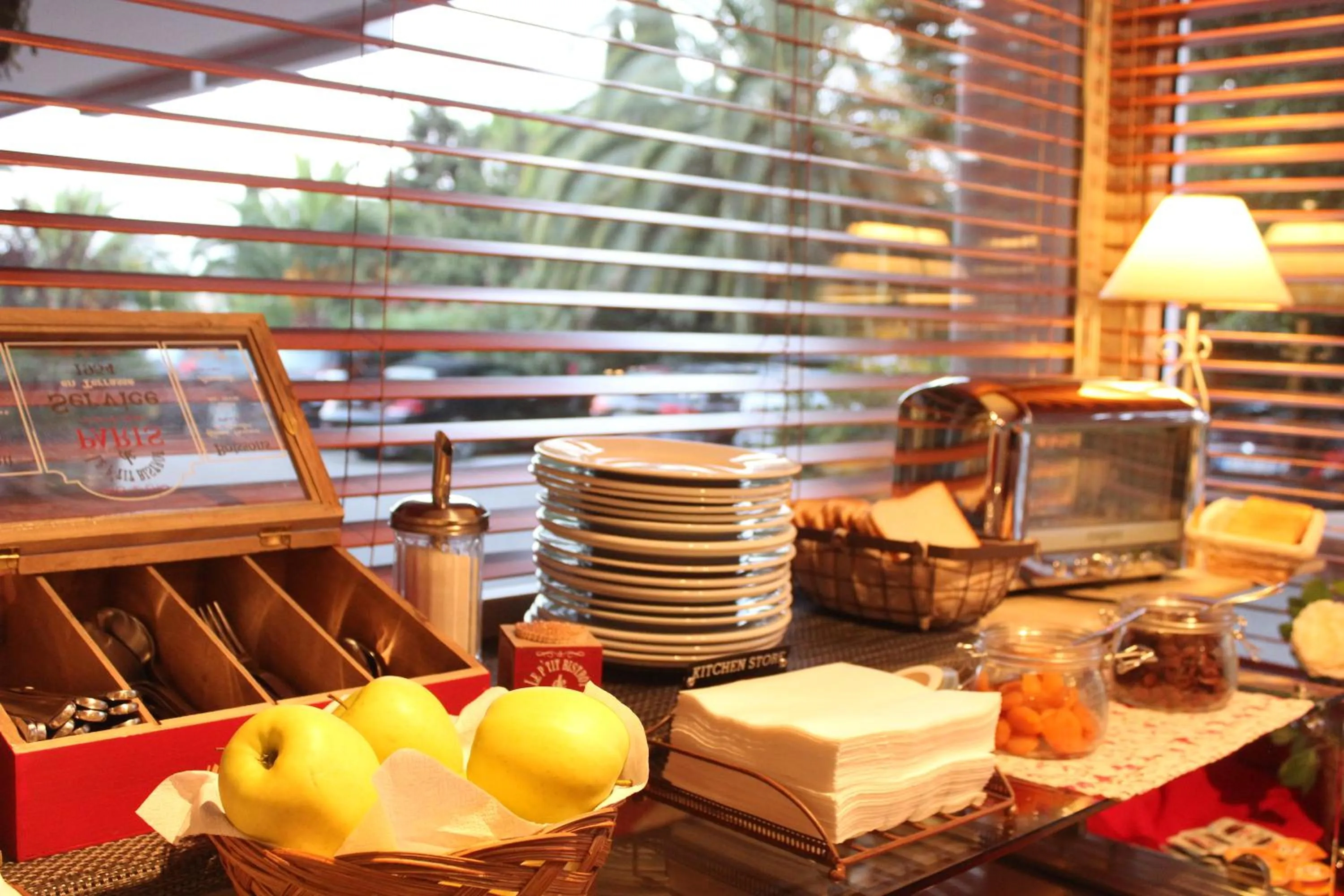 Buffet breakfast in Royal Cottage Pamela Hotel Cassis