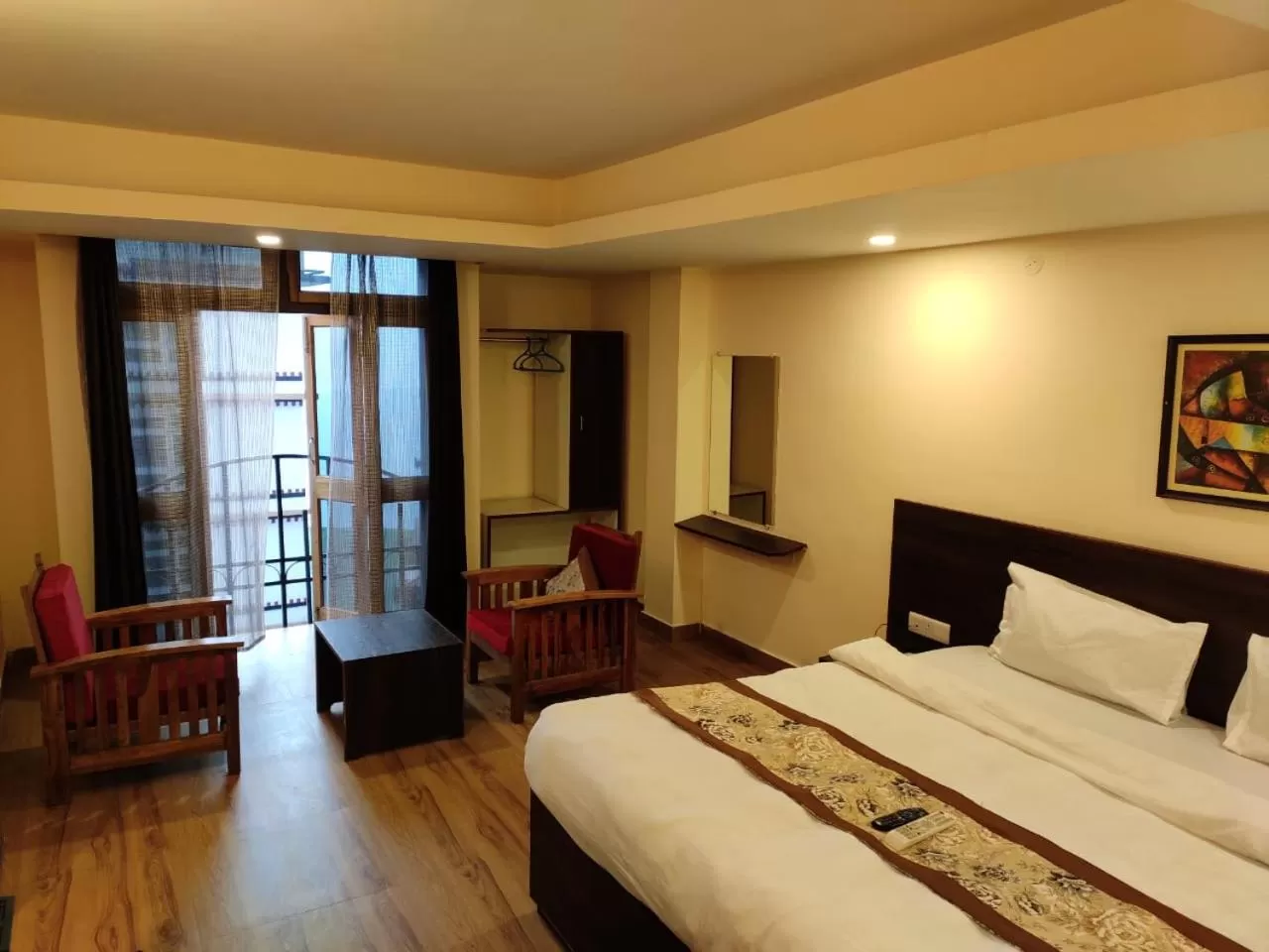 Photo of the whole room, Bed in Hotel The Narayani Continental