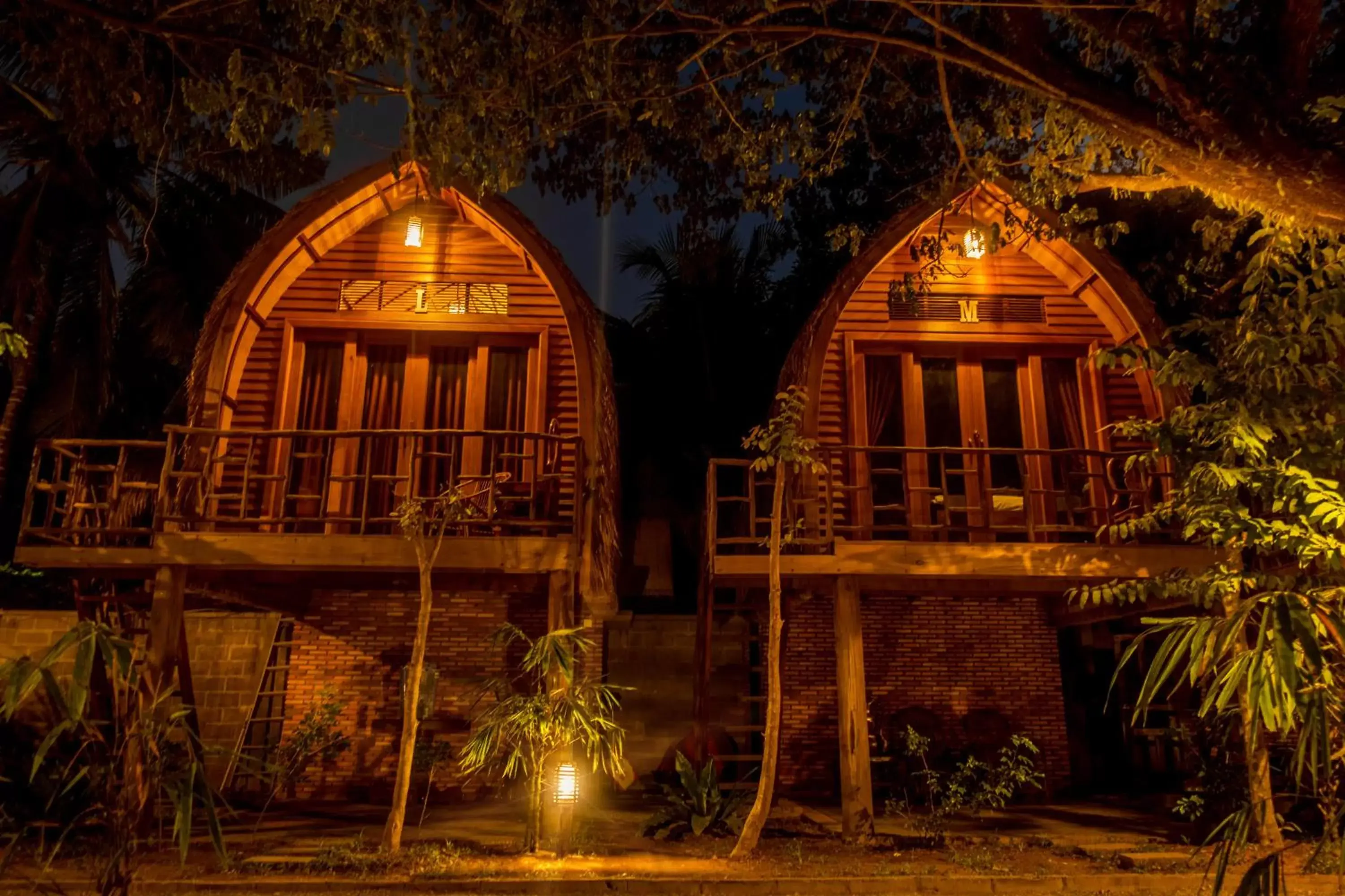 Standard Double Room with Fan in Bamboo Bungalow Standard Double Room with Fan in Bamboo Bungalow