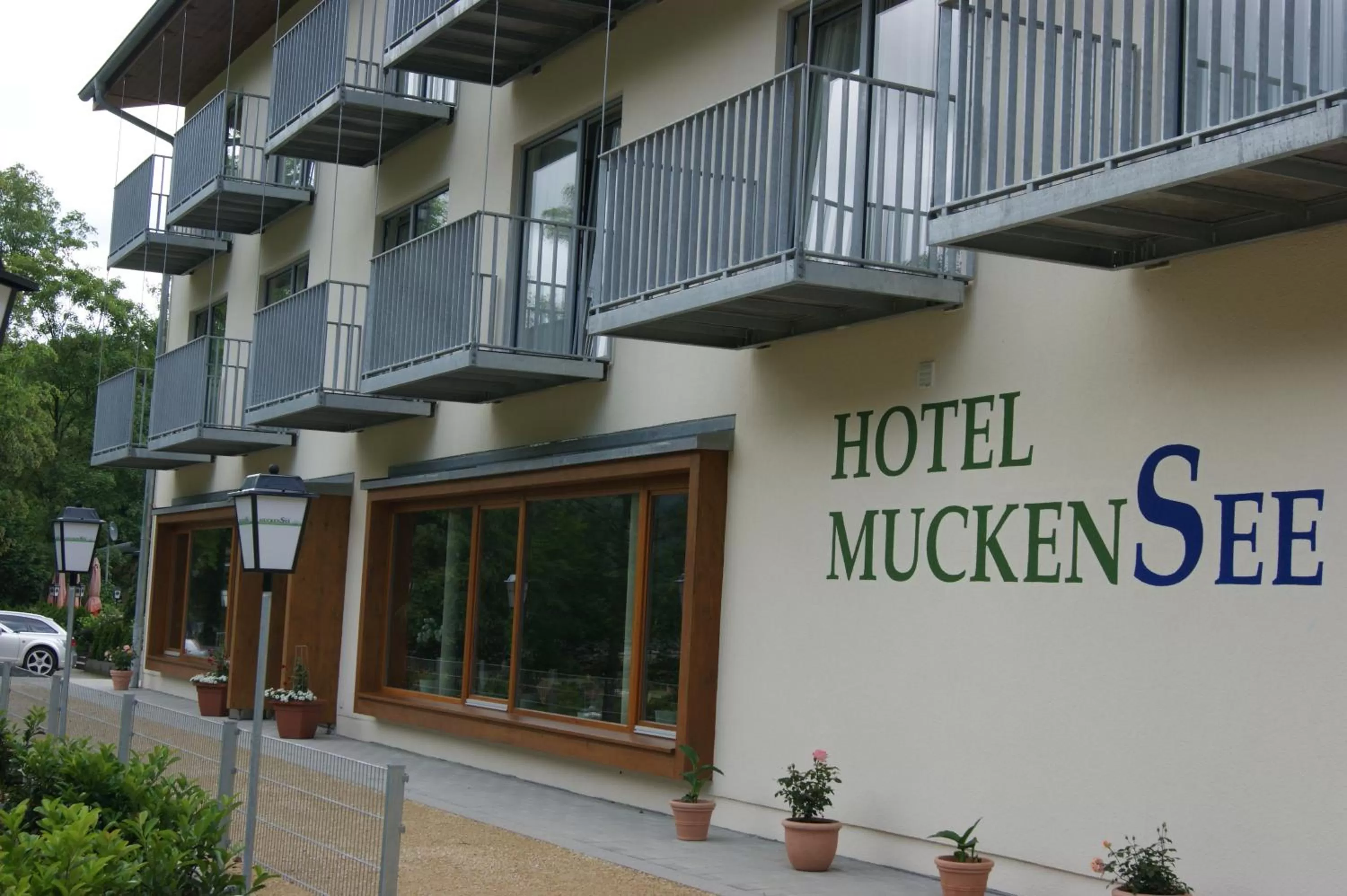 Facade/entrance in Hotel Restaurant Muckensee