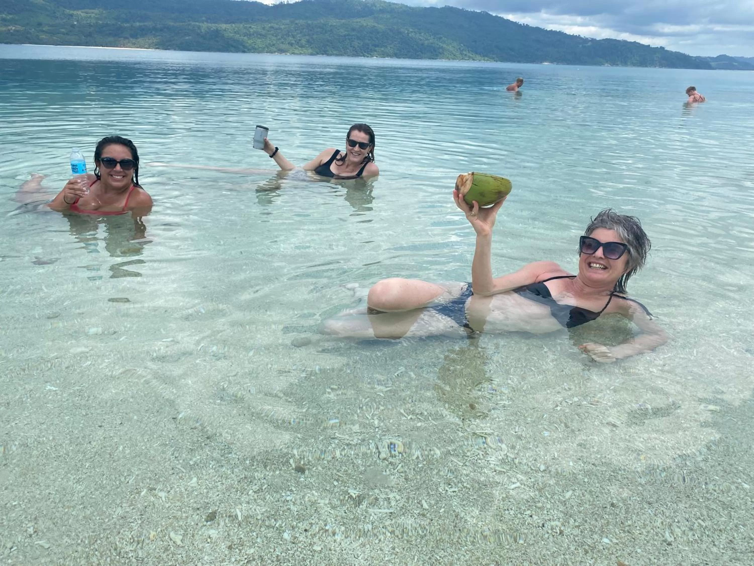 People in Peak View Resort